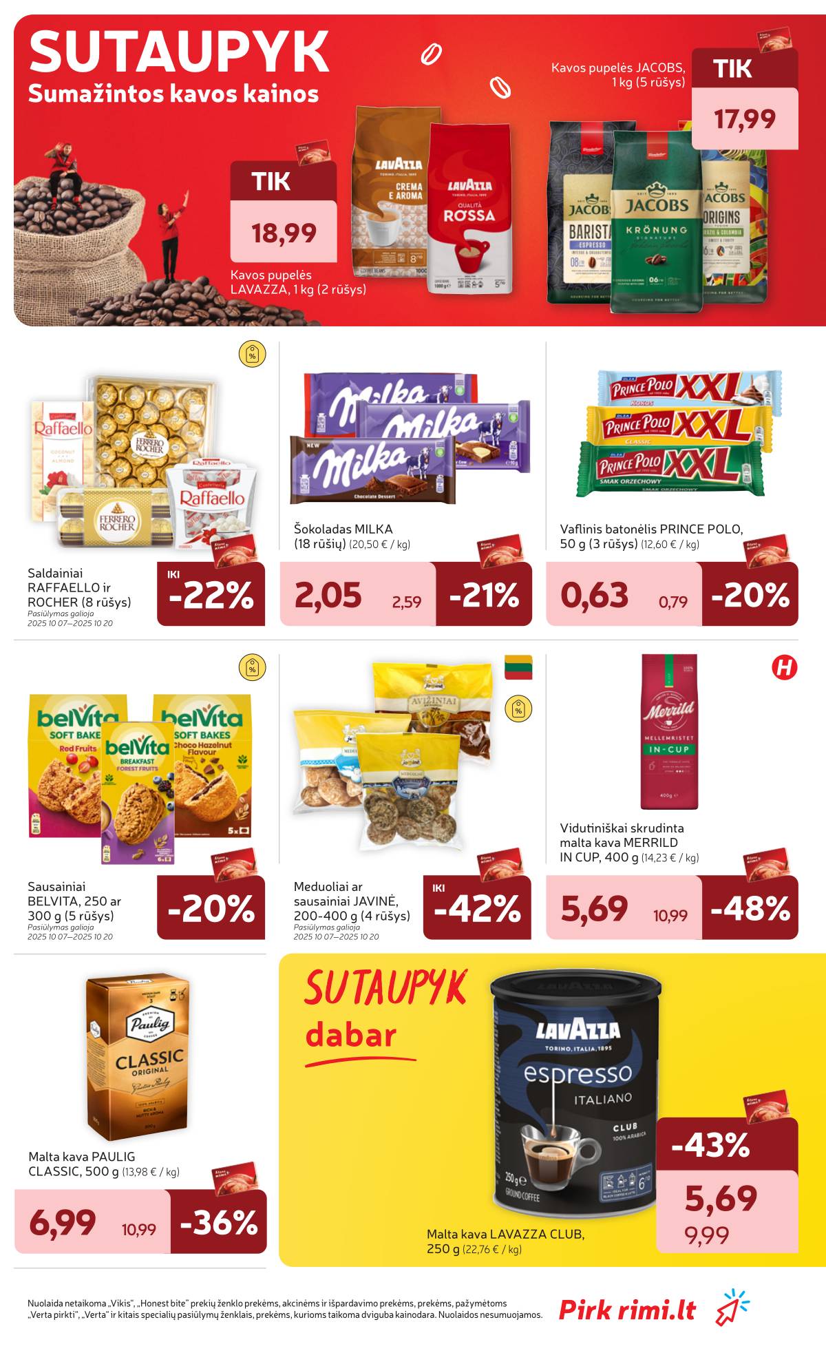 Rimi - RIMI akcijų leidinys Nr. 42 | 2025-10-14 - 2025-10-20 21 puslapis