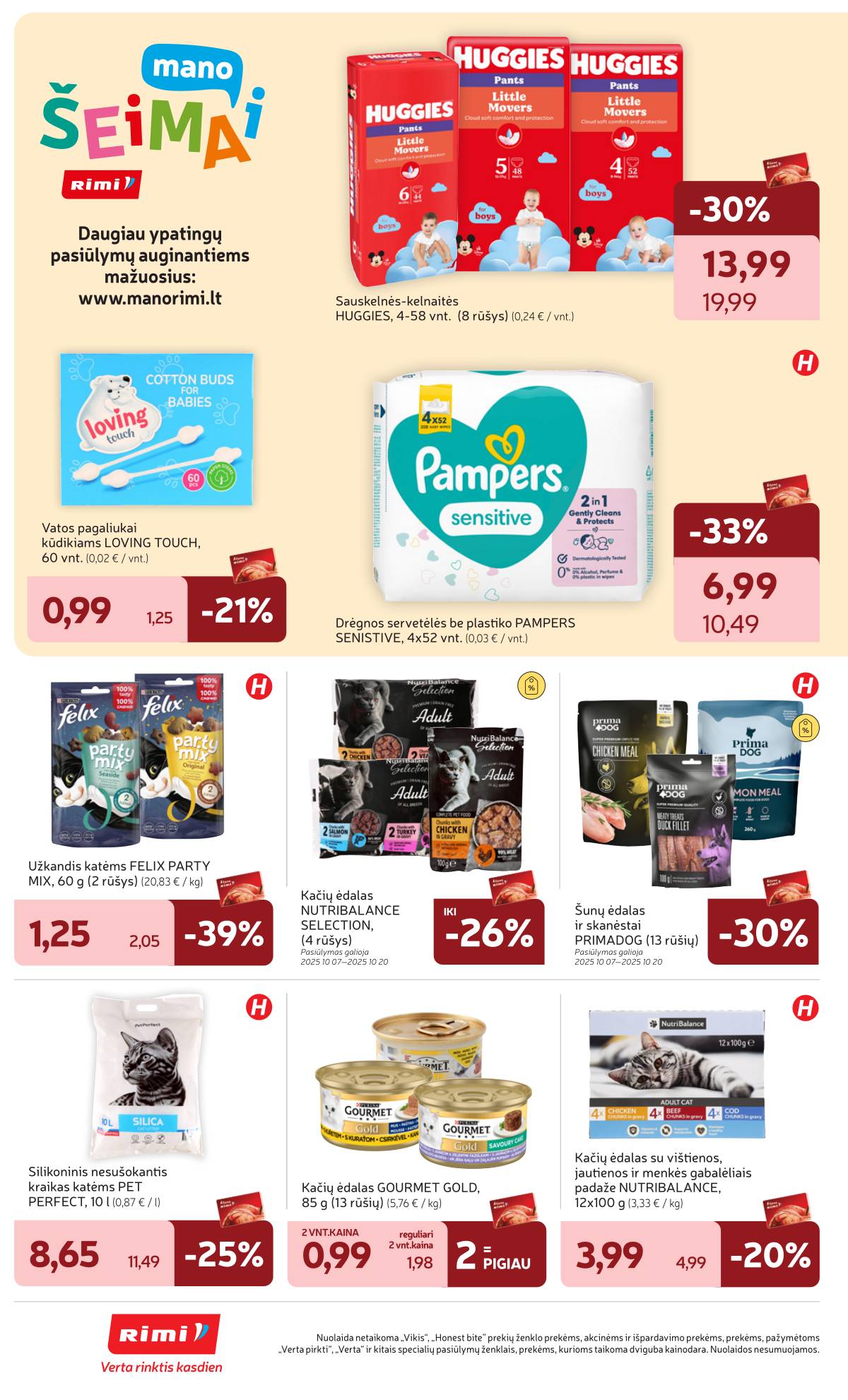 Rimi - RIMI akcijų leidinys Nr. 42 | 2025-10-14 - 2025-10-20 32 puslapis