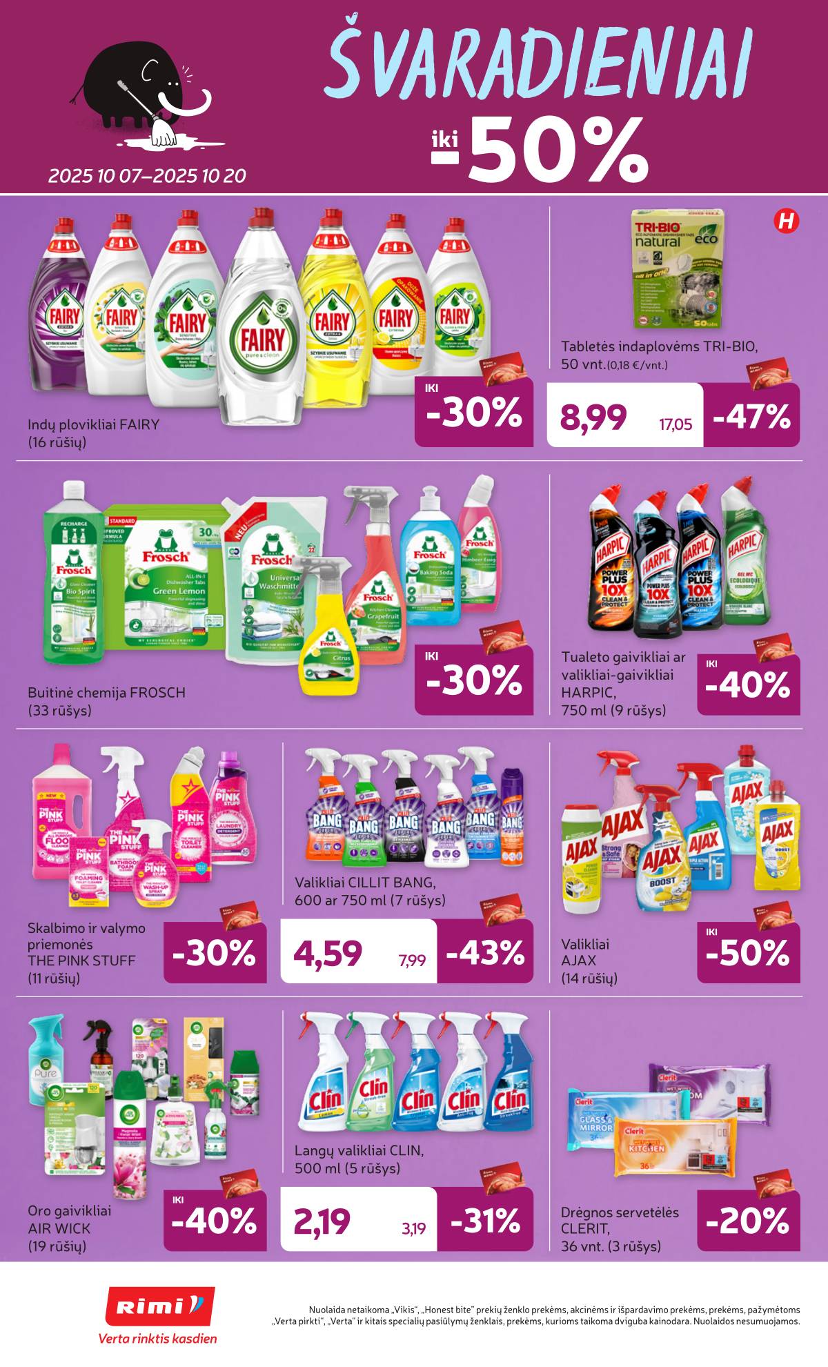 Rimi - RIMI akcijų leidinys Nr. 42 | 2025-10-14 - 2025-10-20 6 puslapis