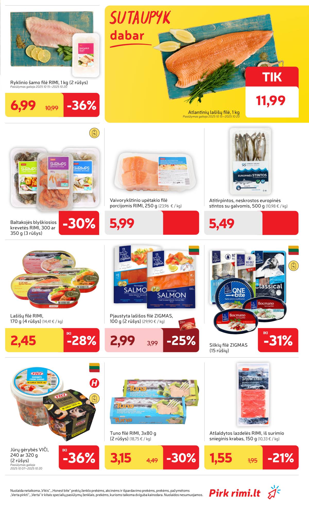 Rimi - RIMI akcijų leidinys Nr. 42 | 2025-10-14 - 2025-10-20 9 puslapis