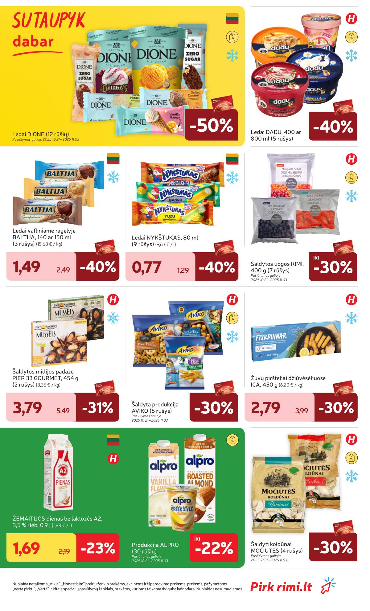 Rimi - RIMI akcijų leidinys Nr. 43 | 2025-10-21 - 2025-10-27 13 puslapis