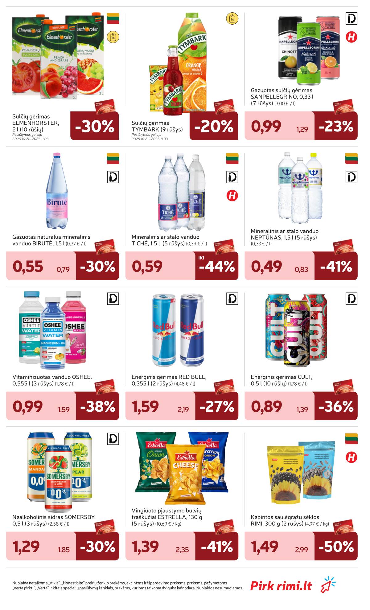 Rimi - RIMI akcijų leidinys Nr. 43 | 2025-10-21 - 2025-10-27 27 puslapis