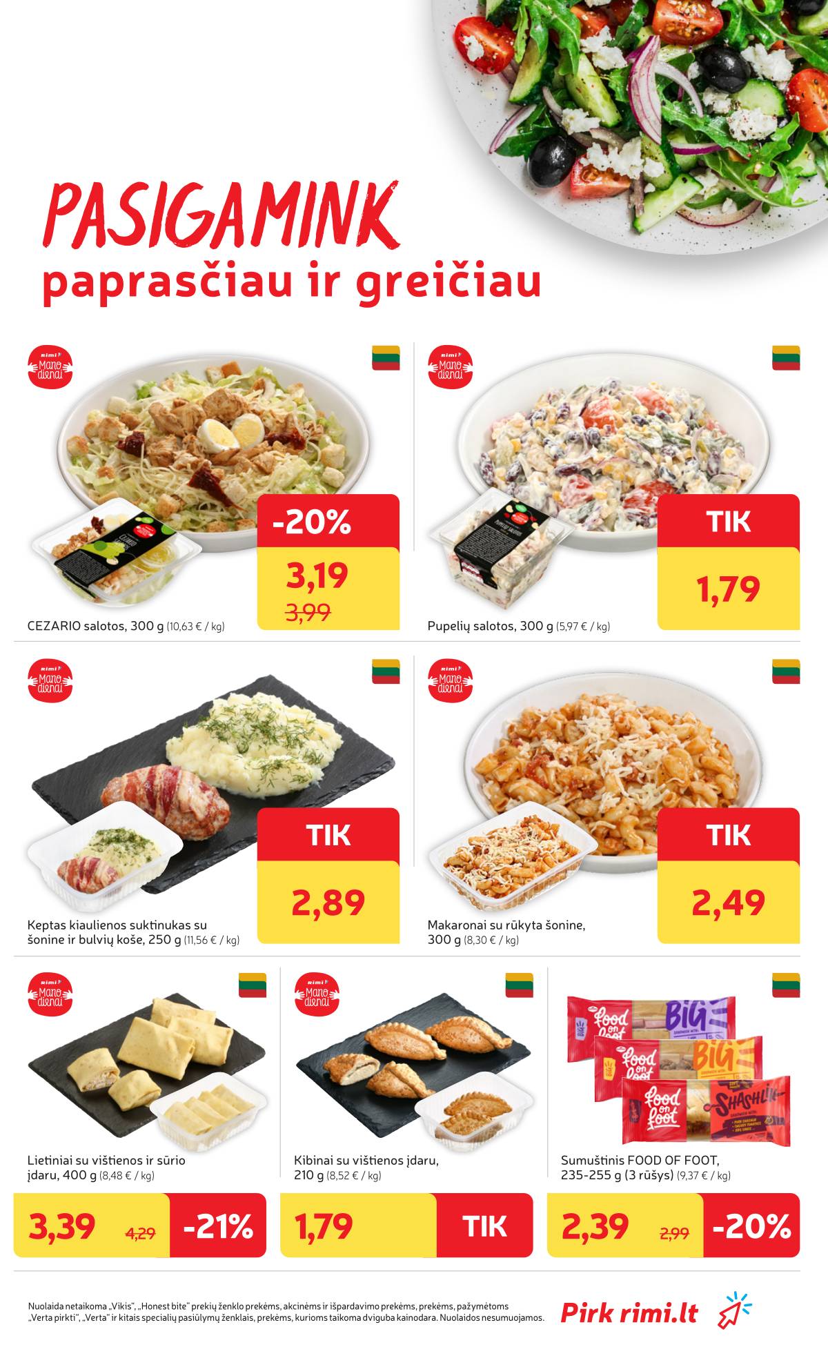 Rimi - RIMI akcijų leidinys Nr. 43 | 2025-10-21 - 2025-10-27 9 puslapis
