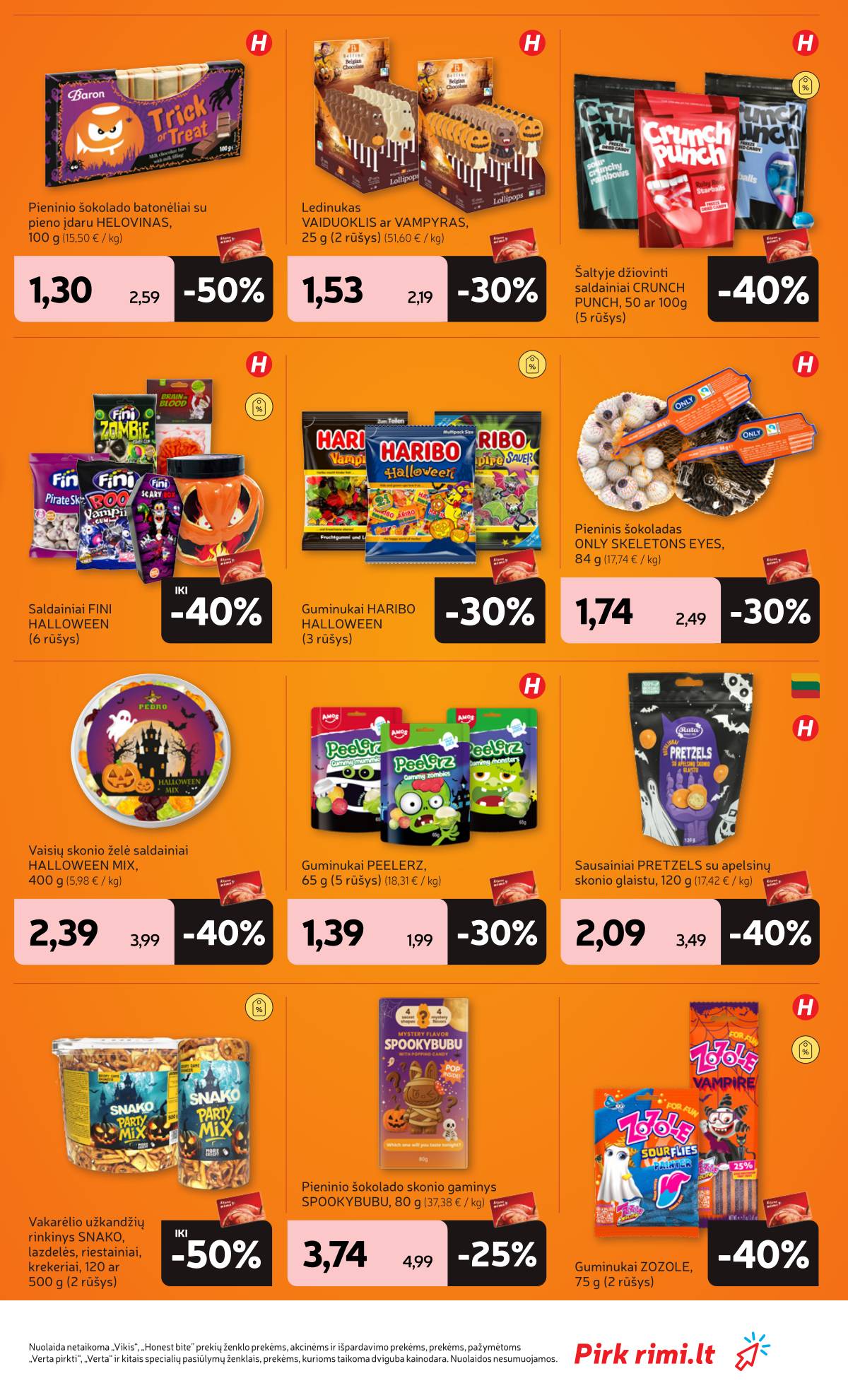 Rimi - RIMI akcijų leidinys Nr. 43 | 2025-10-21 - 2025-10-27 3 puslapis