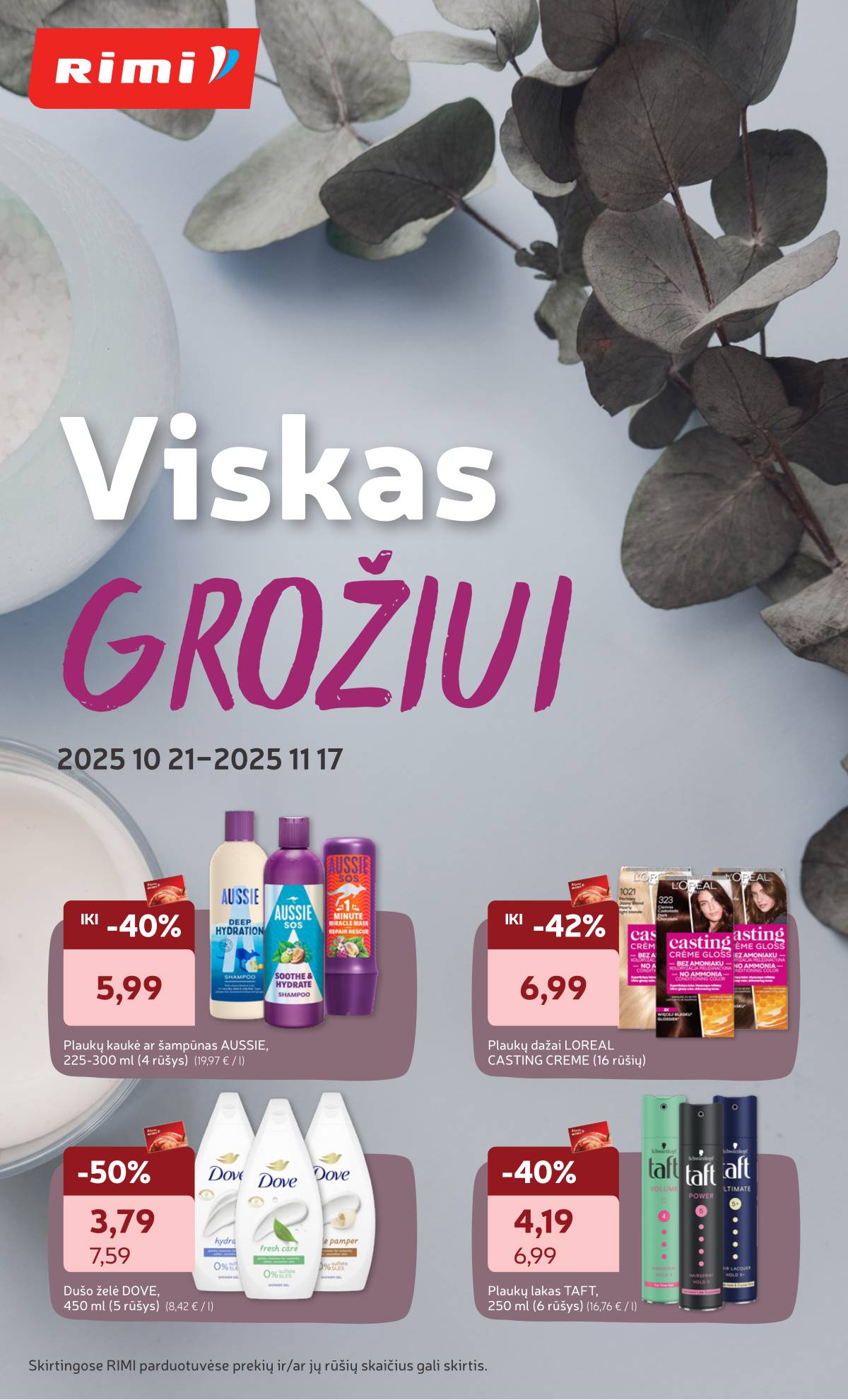 Rimi - RIMI GROŽIO prekių katalogas 1 puslapis