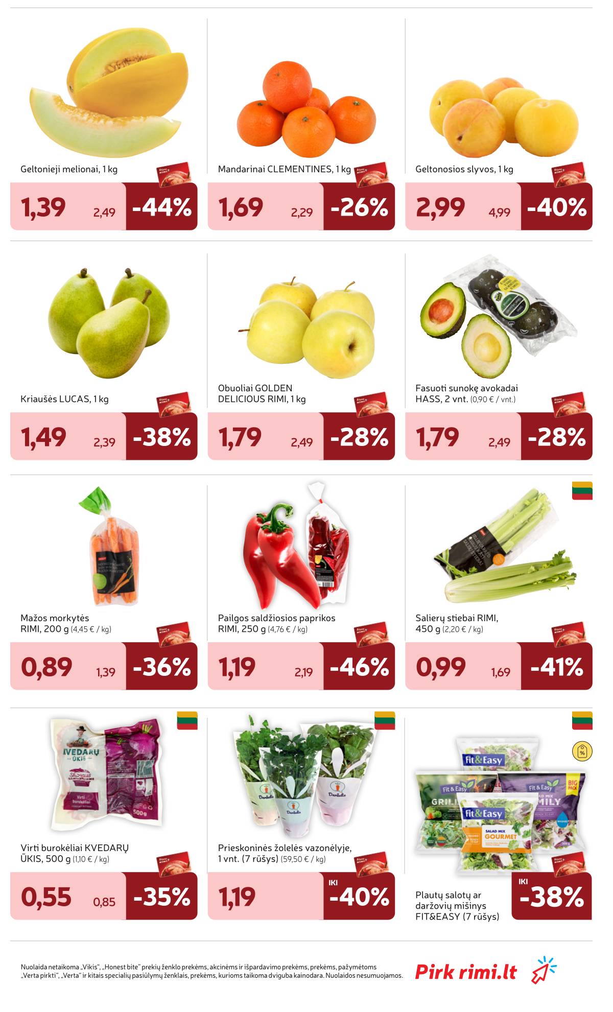 Rimi - RIMI akcijų leidinys Nr. 44 | 2025-10-28 - 2025-11-03 13 puslapis