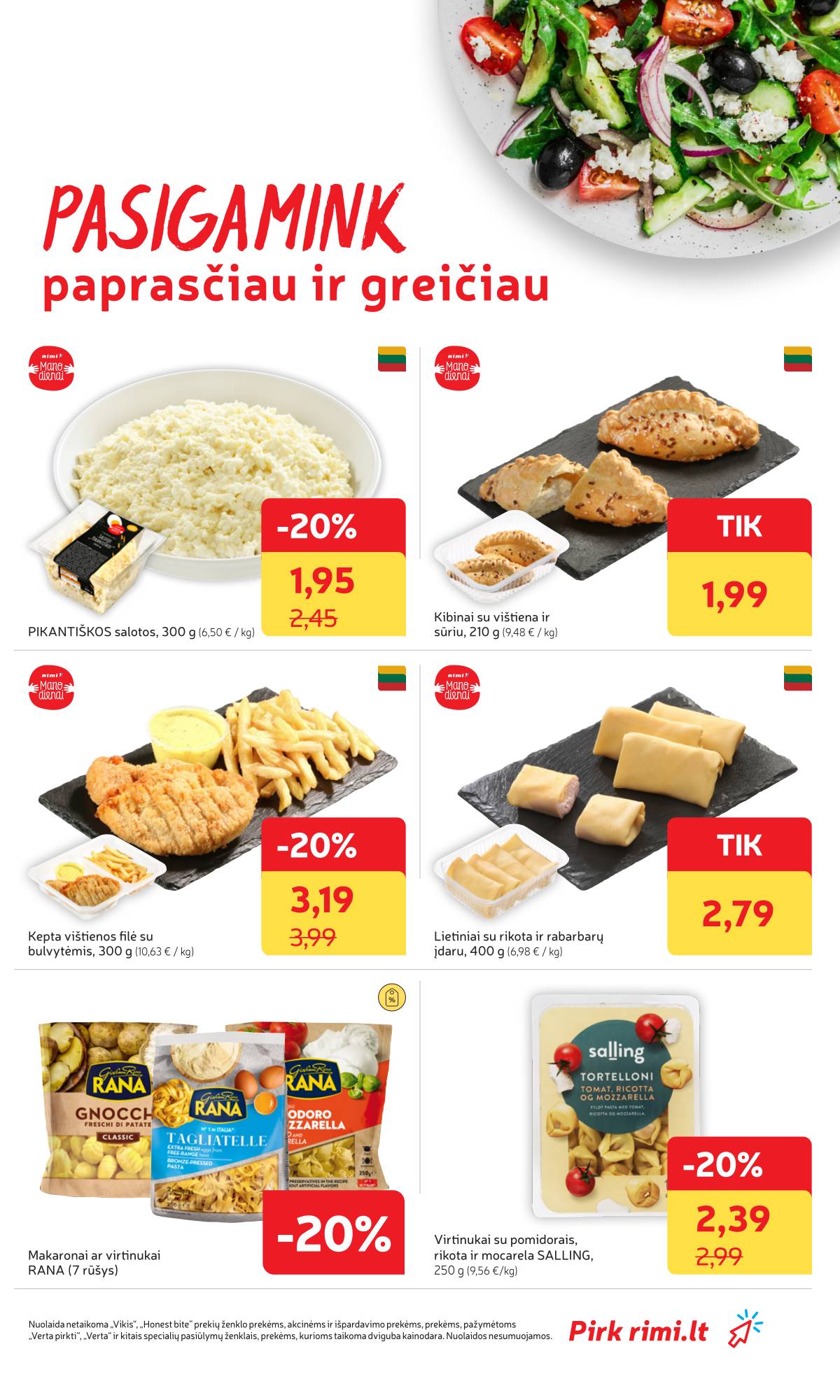 Rimi - RIMI akcijų leidinys Nr. 44 | 2025-10-28 - 2025-11-03 15 puslapis