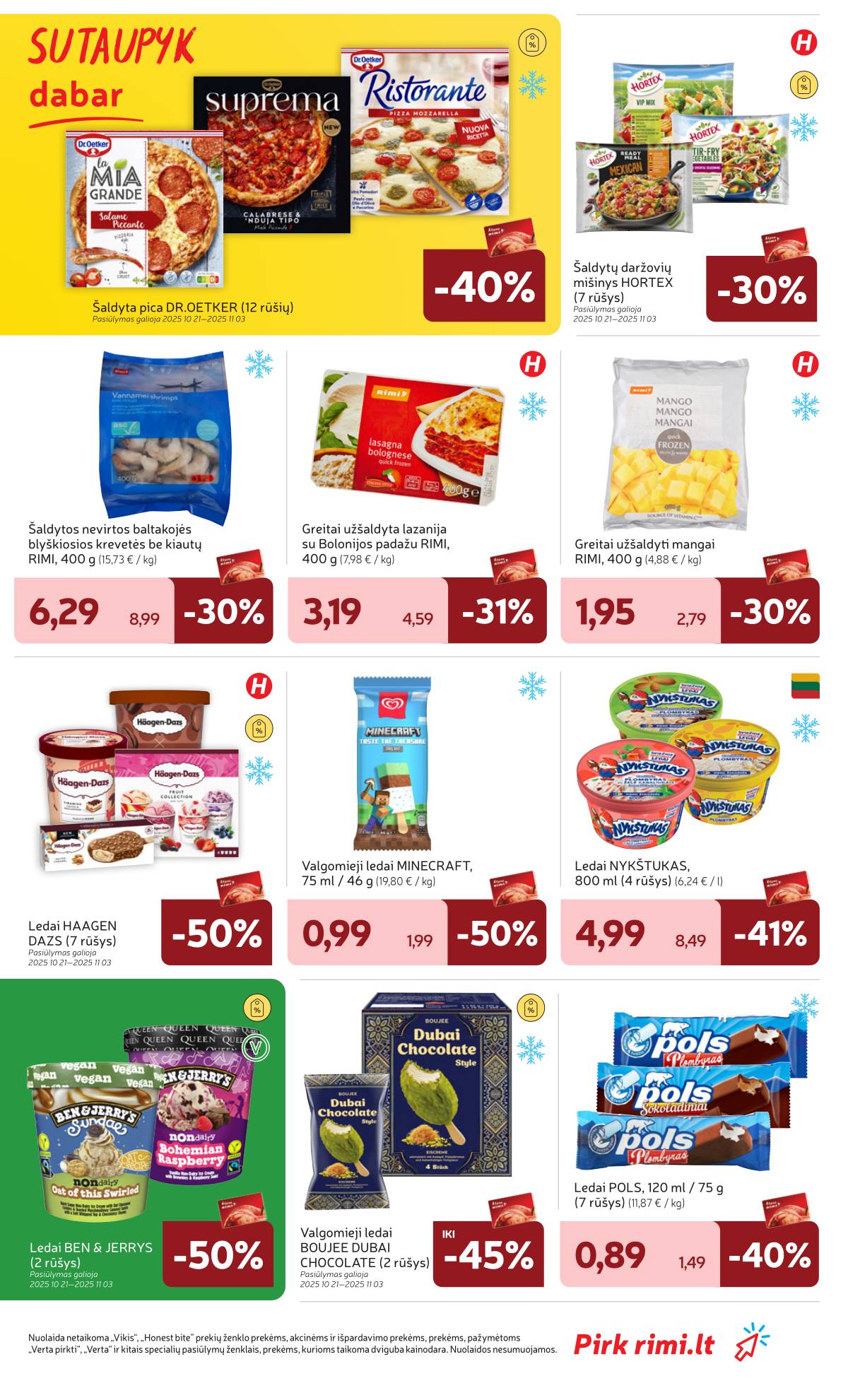 Rimi - RIMI akcijų leidinys Nr. 44 | 2025-10-28 - 2025-11-03 19 puslapis