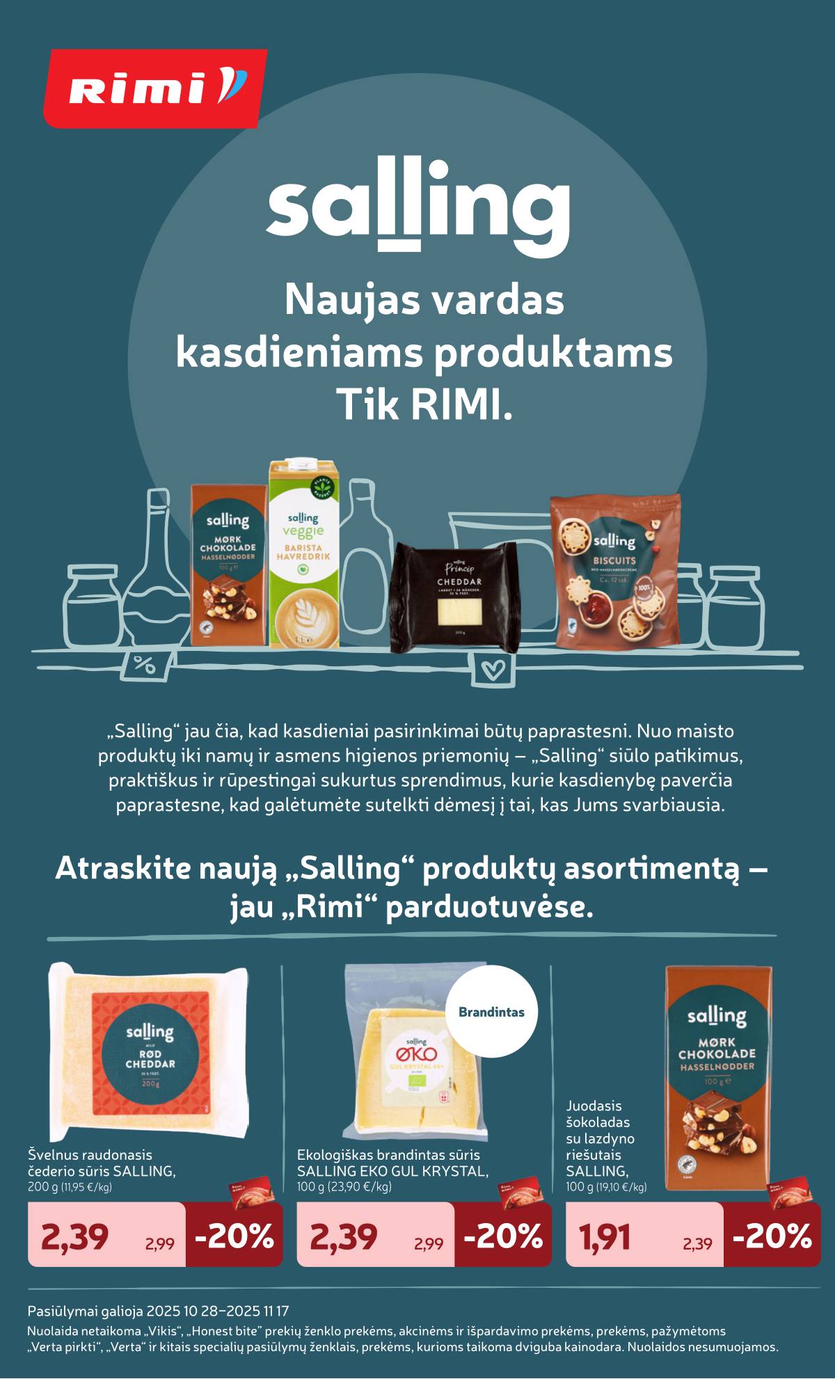 Rimi - RIMI akcijų leidinys Nr. 44 | 2025-10-28 - 2025-11-03 2 puslapis