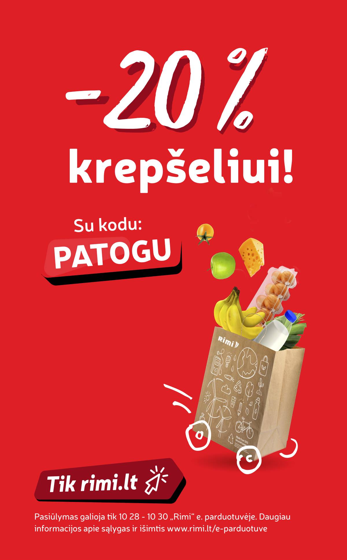 Rimi - RIMI akcijų leidinys Nr. 44 | 2025-10-28 - 2025-11-03 22 puslapis