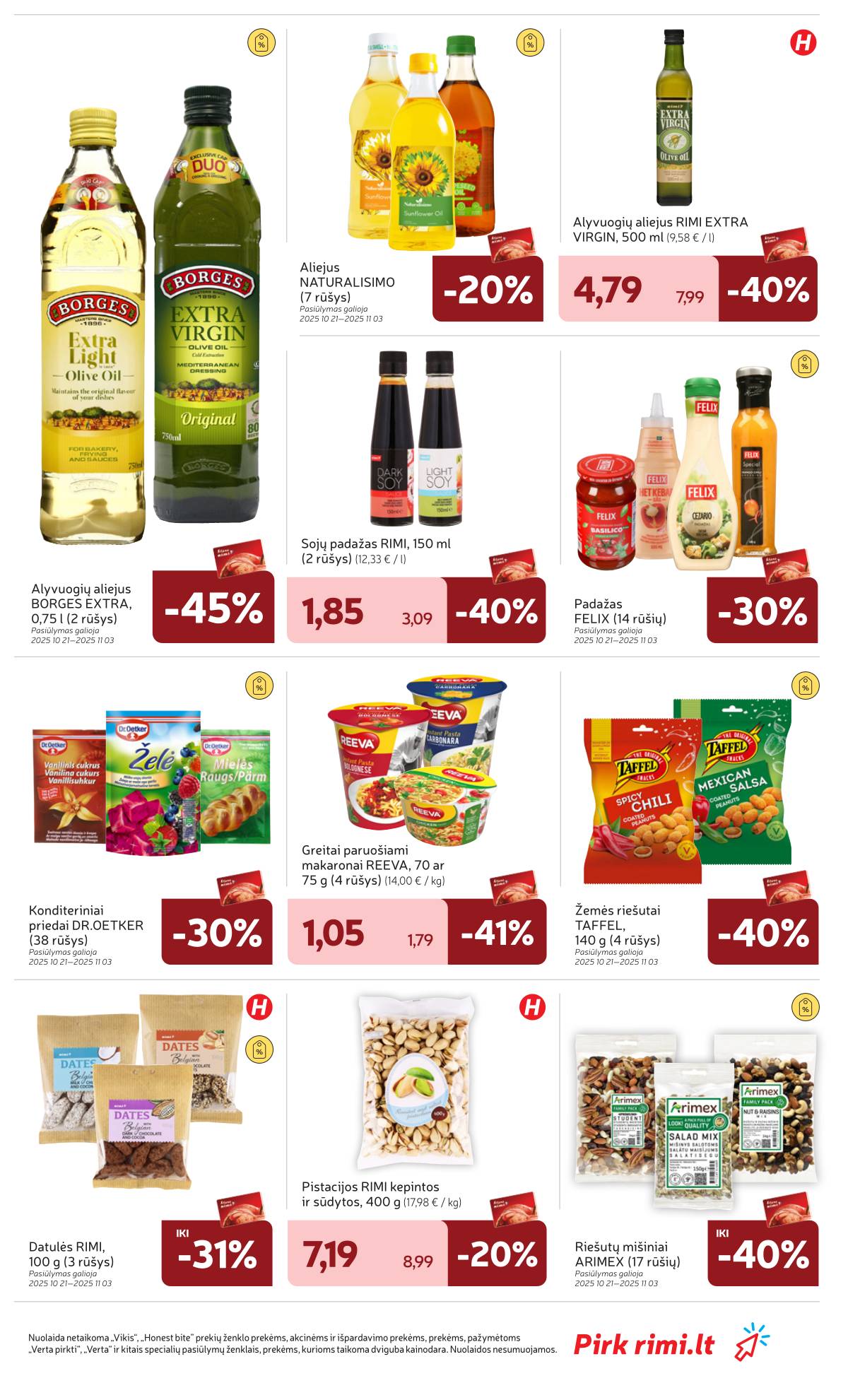 Rimi - RIMI akcijų leidinys Nr. 44 | 2025-10-28 - 2025-11-03 29 puslapis