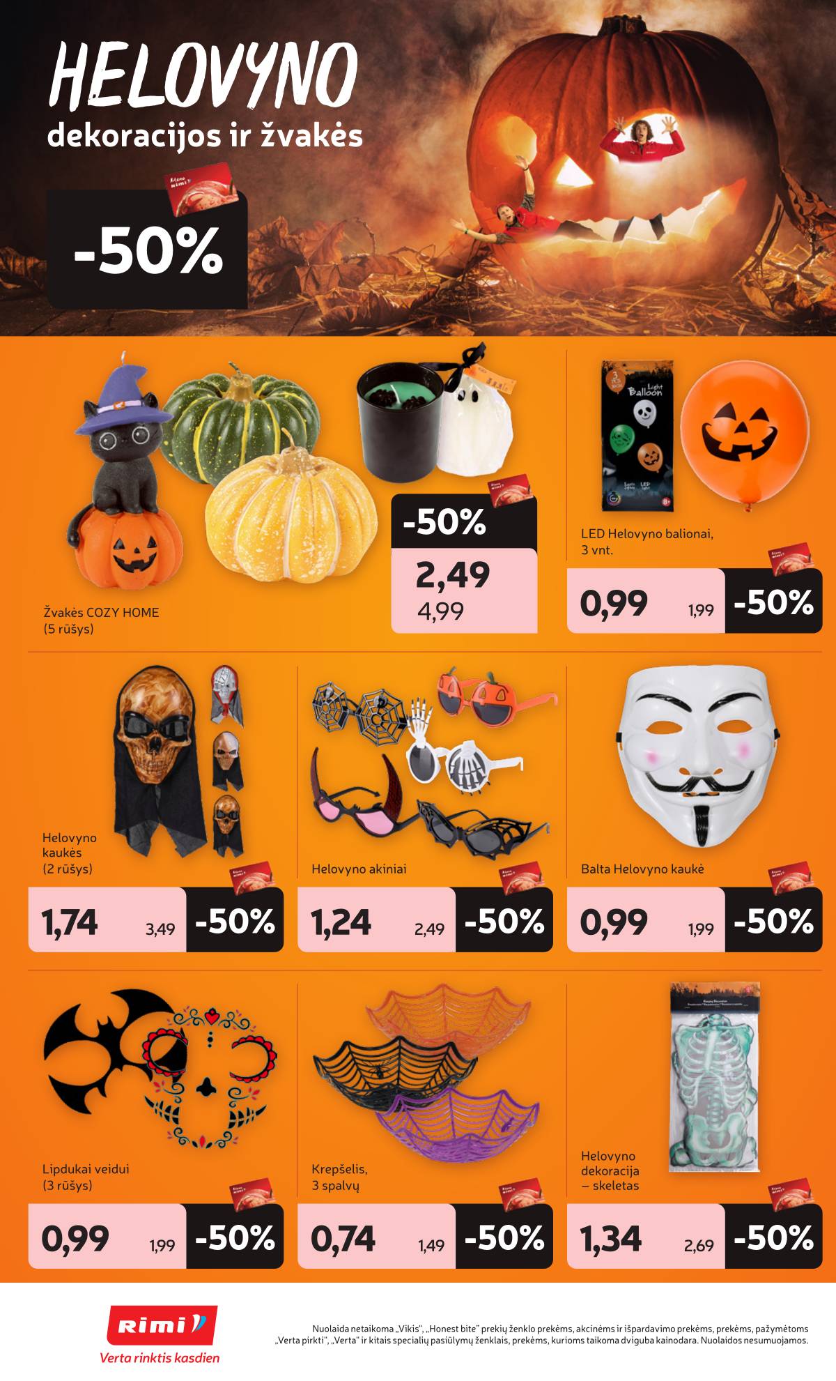 Rimi - RIMI akcijų leidinys Nr. 44 | 2025-10-28 - 2025-11-03 6 puslapis