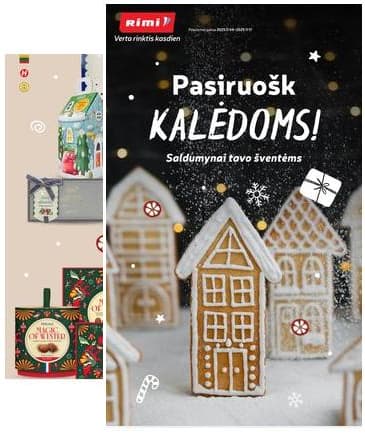 Rimi - RIMI Kalėdinių SALDUMYNŲ asortimento nuolaidų katalogas | 2025-11-04 - 2025-11-17 2025-11-04 – 2025-11-17