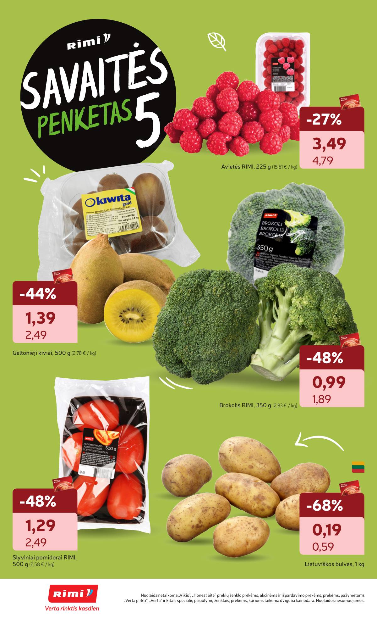 Rimi - RIMI akcijų leidinys Nr. 45 | 2025-11-04 - 2025-11-10 10 puslapis