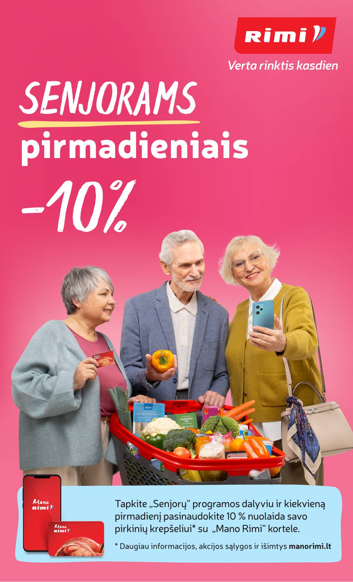 Rimi - RIMI akcijų leidinys Nr. 45 | 2025-11-04 - 2025-11-10 26 puslapis