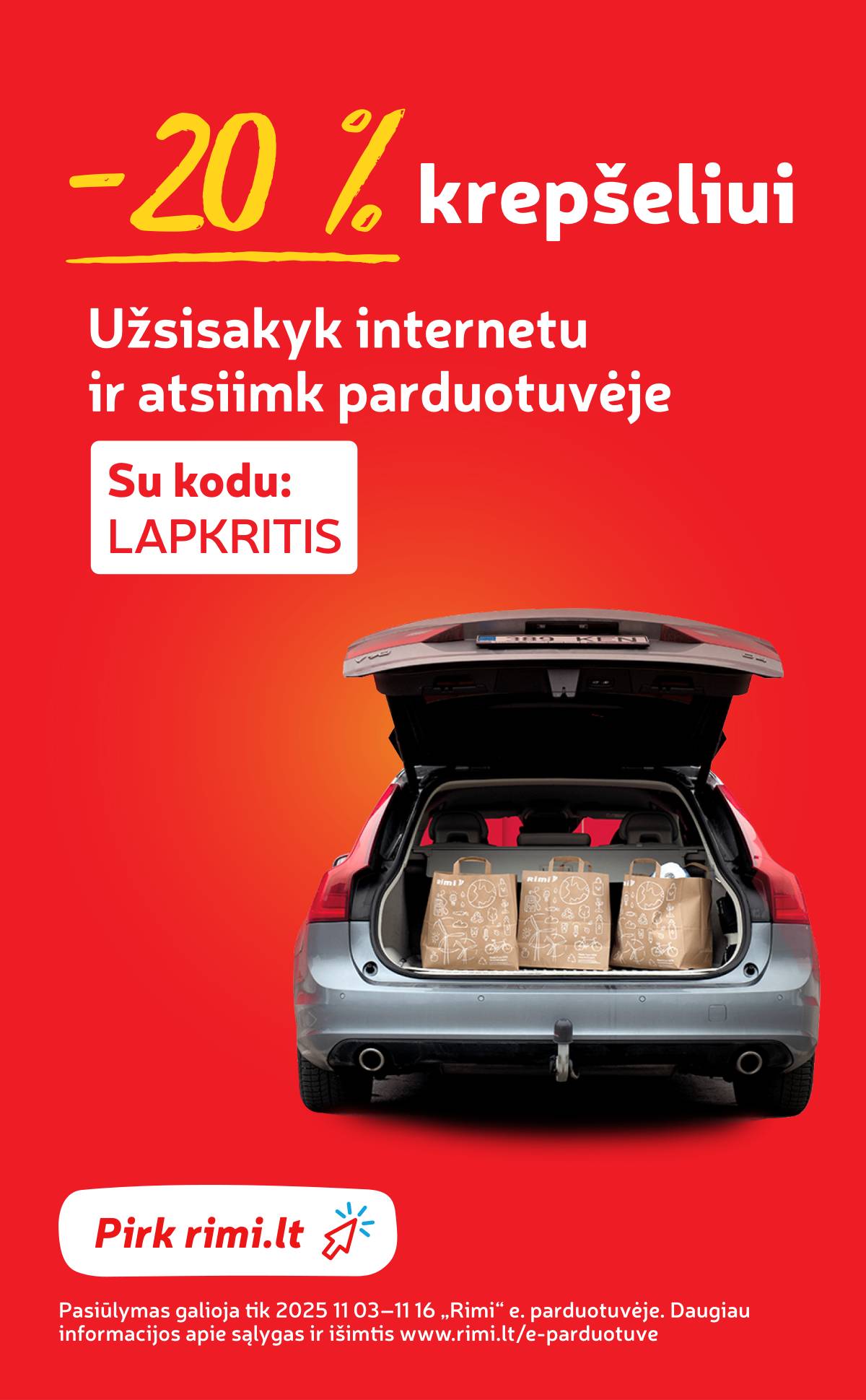 Rimi - RIMI akcijų leidinys Nr. 45 | 2025-11-04 - 2025-11-10 32 puslapis