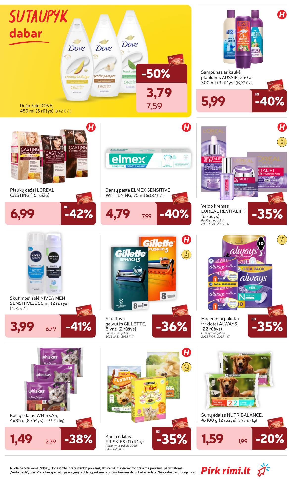 Rimi - RIMI akcijų leidinys Nr. 45 | 2025-11-04 - 2025-11-10 33 puslapis