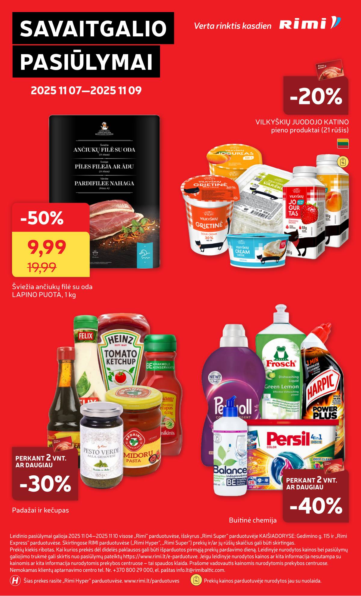 Rimi - RIMI akcijų leidinys Nr. 45 | 2025-11-04 - 2025-11-10 38 puslapis