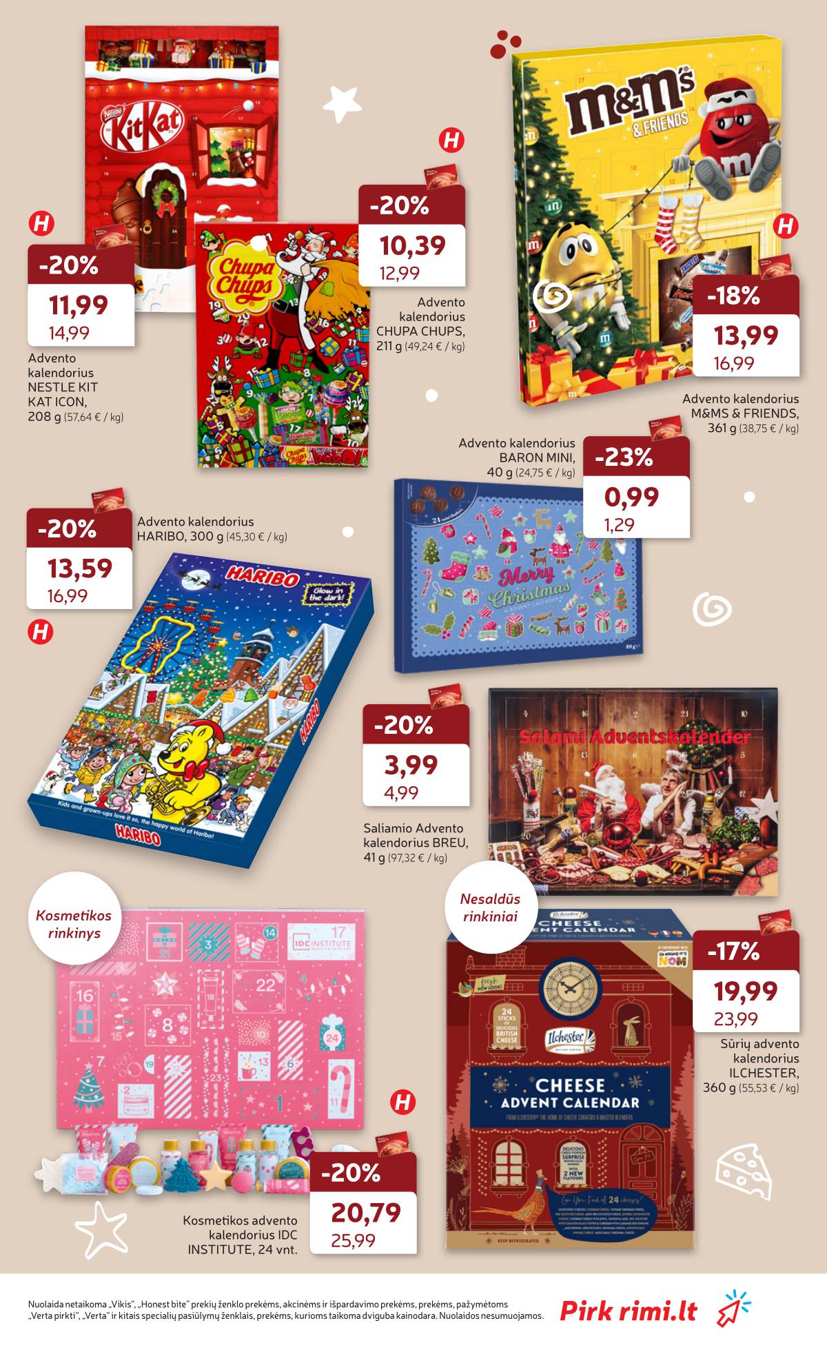 Rimi - RIMI akcijų leidinys Nr. 45 | 2025-11-04 - 2025-11-10 7 puslapis