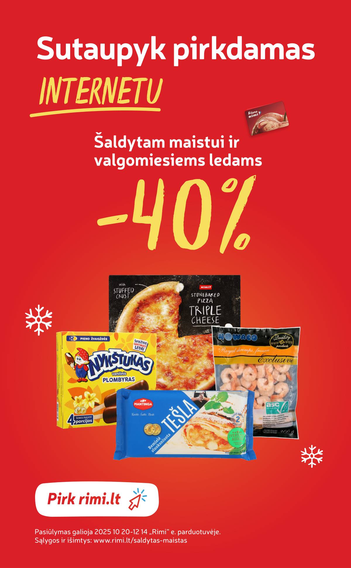 Rimi - RIMI akcijų leidinys Nr. 46 | 2025-11-11 - 2025-11-17 20 puslapis