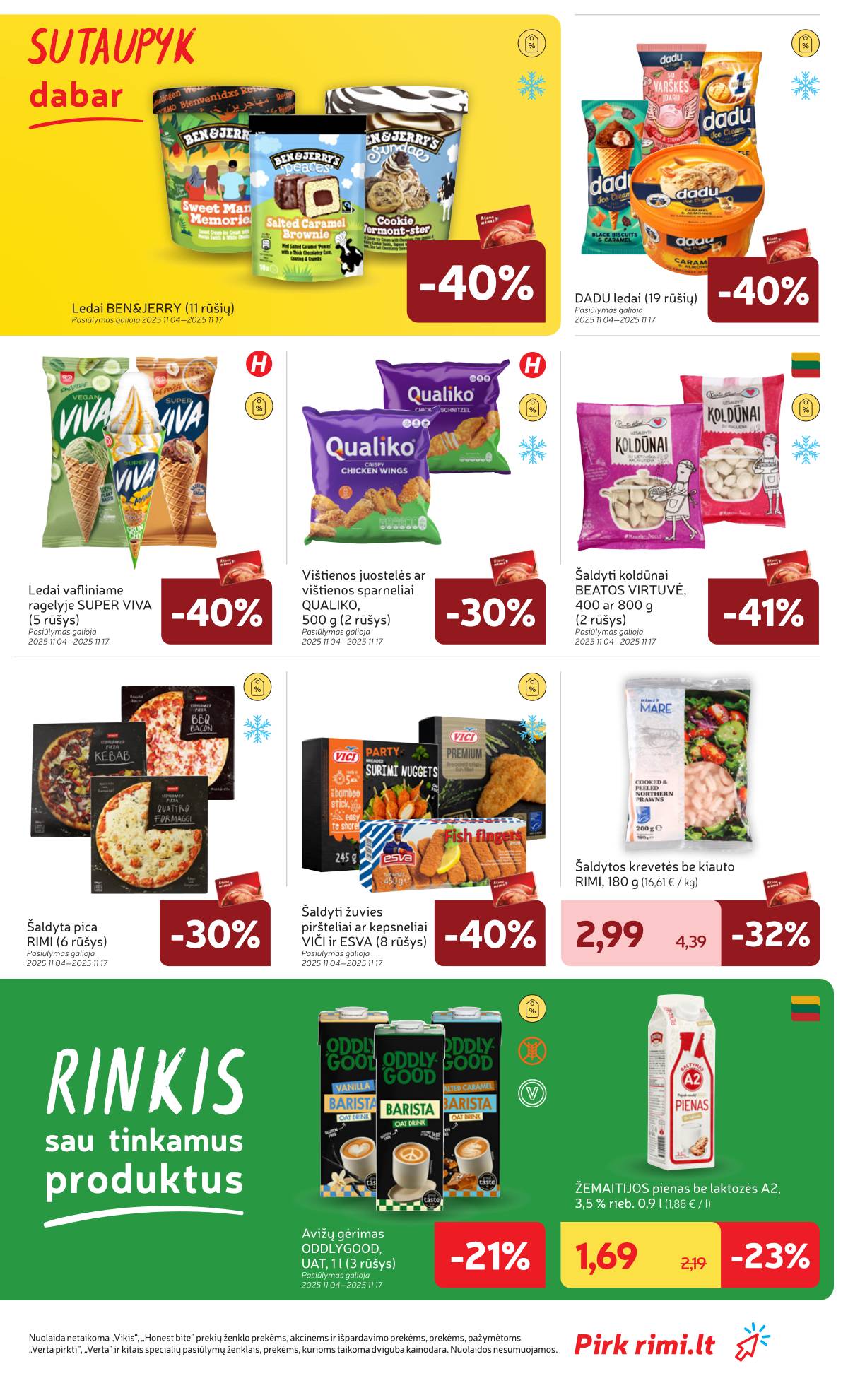 Rimi - RIMI akcijų leidinys Nr. 46 | 2025-11-11 - 2025-11-17 21 puslapis