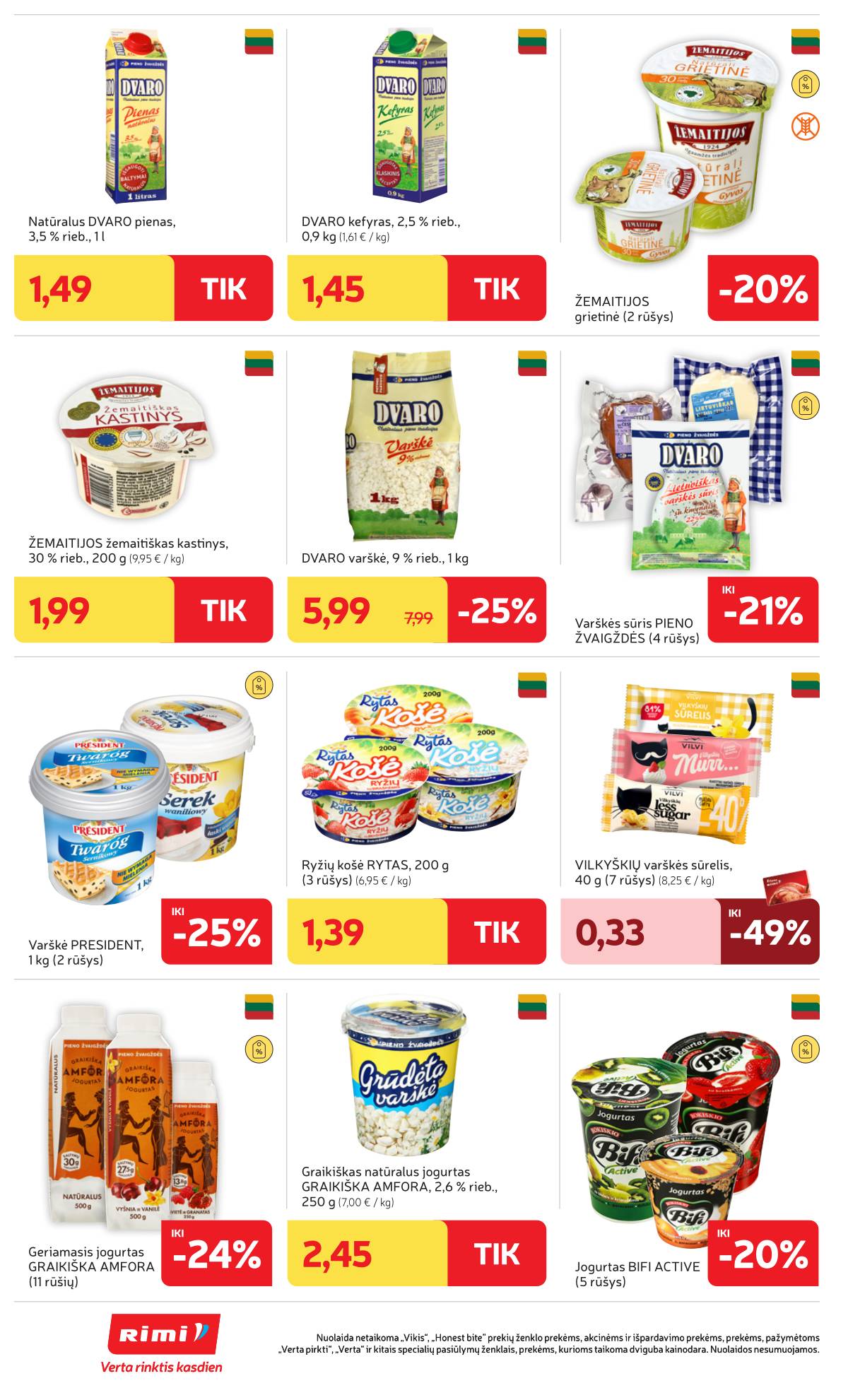 Rimi - RIMI akcijų leidinys Nr. 46 | 2025-11-11 - 2025-11-17 22 puslapis