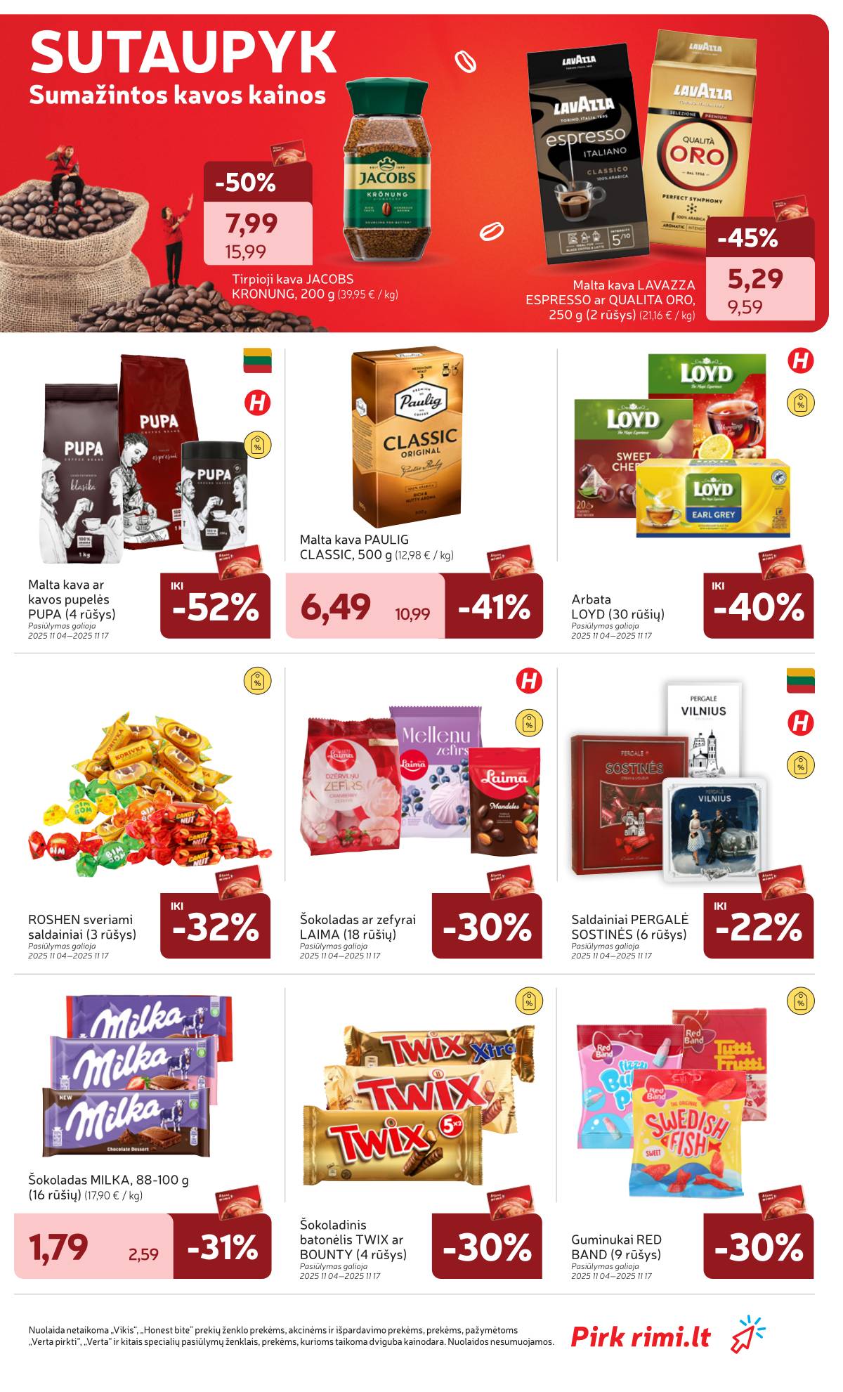 Rimi - RIMI akcijų leidinys Nr. 46 | 2025-11-11 - 2025-11-17 25 puslapis