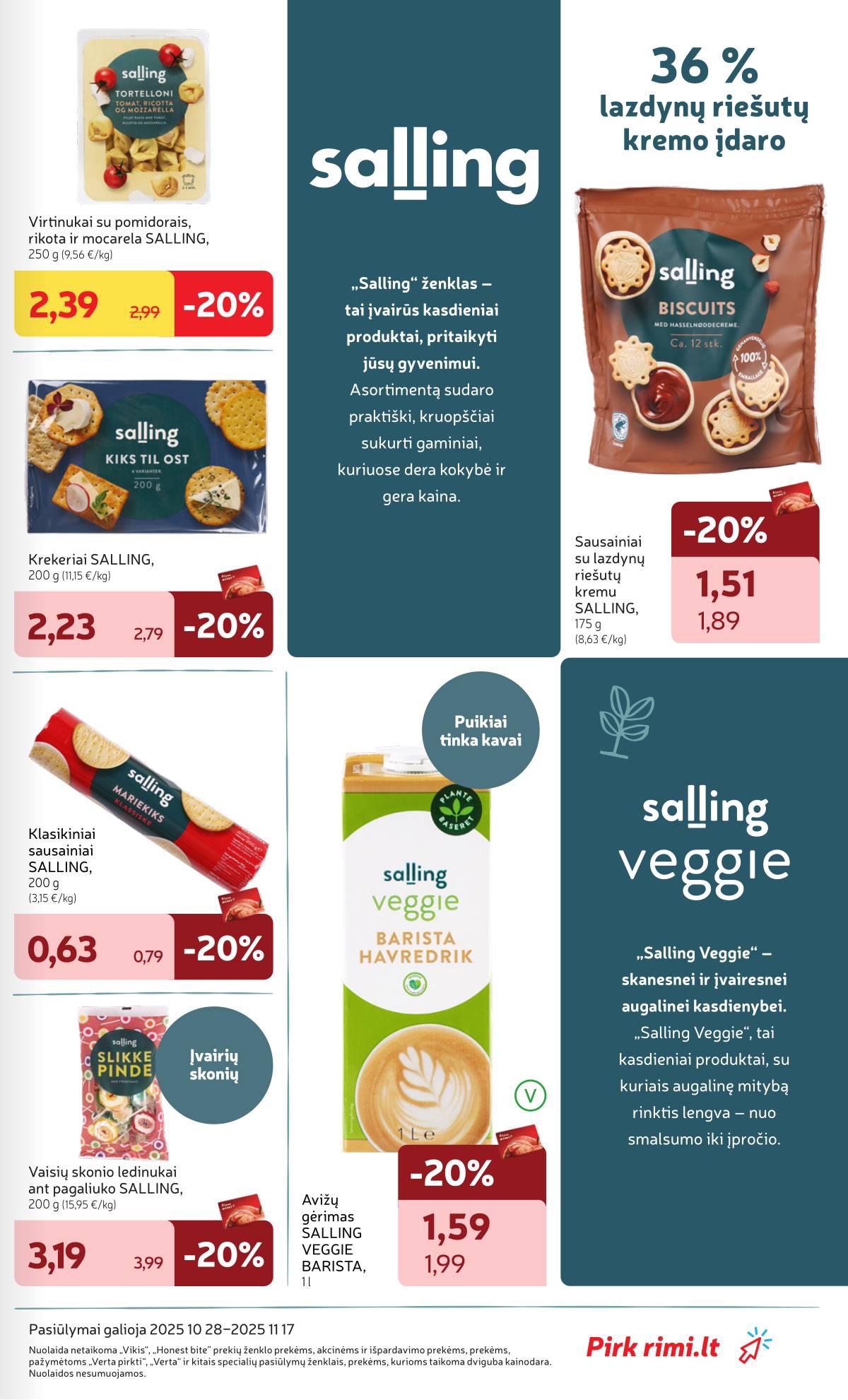 Rimi - RIMI akcijų leidinys Nr. 46 | 2025-11-11 - 2025-11-17 5 puslapis