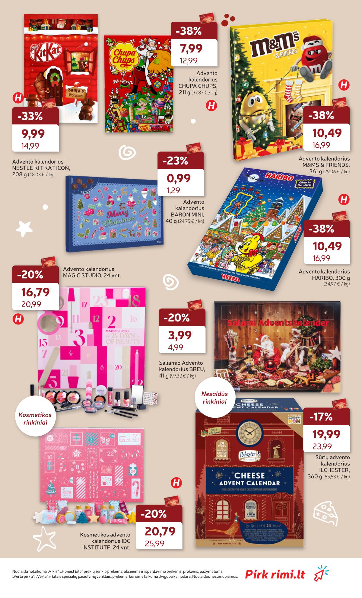 Rimi - RIMI akcijų leidinys Nr. 46 | 2025-11-11 - 2025-11-17 9 puslapis