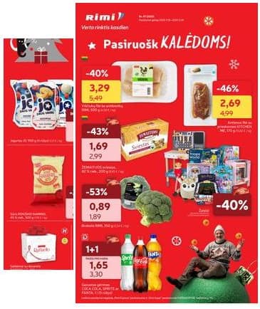 Rimi - RIMI savaitinis akcijų leidinys | 2025-11-18 - 2025-11-24 2025-11-18 – 2025-11-24