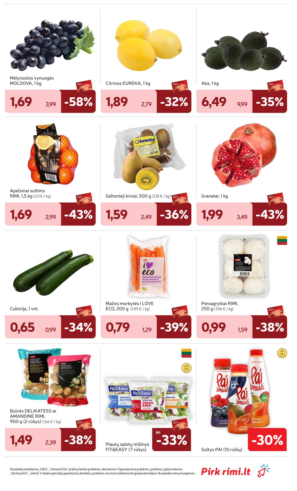 Rimi - RIMI savaitinis akcijų leidinys | 2025-11-18 - 2025-11-24 13 puslapis