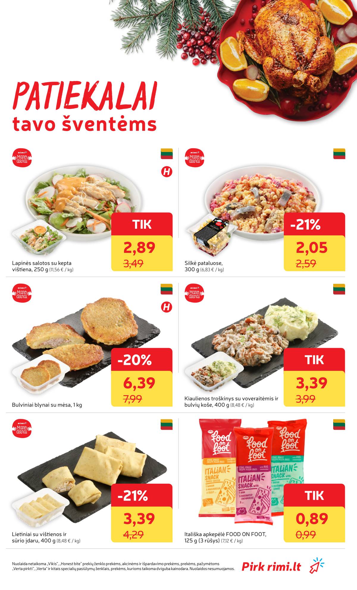 Rimi - RIMI savaitinis akcijų leidinys | 2025-11-18 - 2025-11-24 15 puslapis