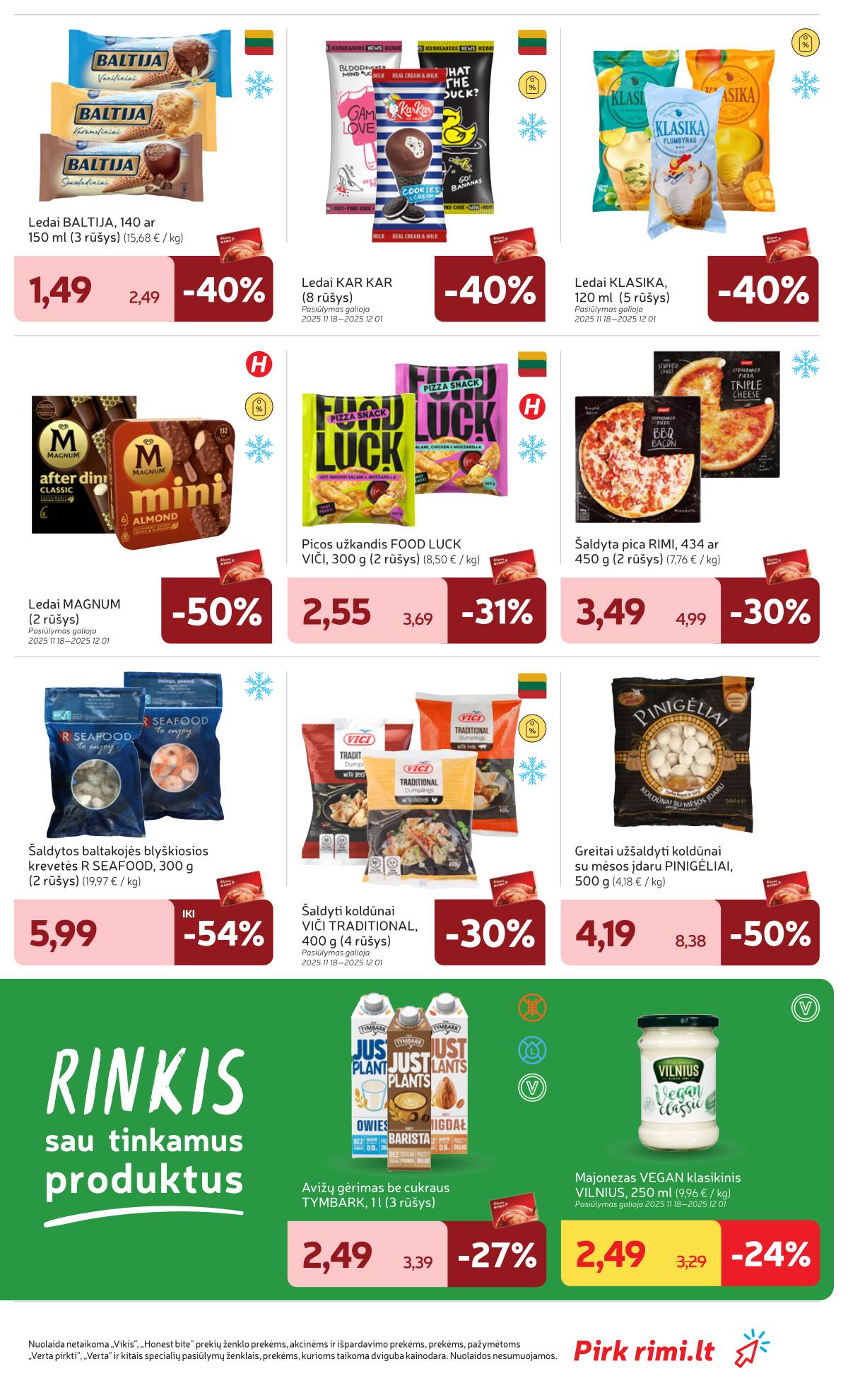 Rimi - RIMI savaitinis akcijų leidinys | 2025-11-18 - 2025-11-24 19 puslapis