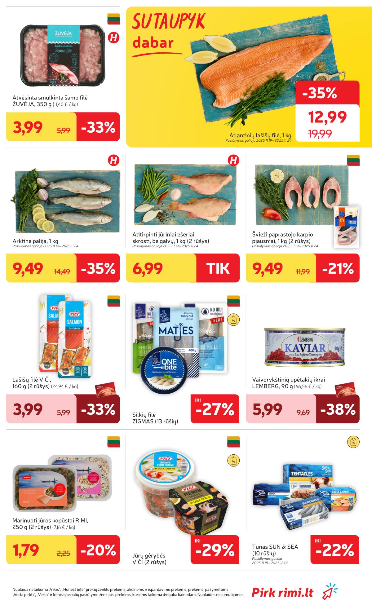 Rimi - RIMI savaitinis akcijų leidinys | 2025-11-18 - 2025-11-24 9 puslapis