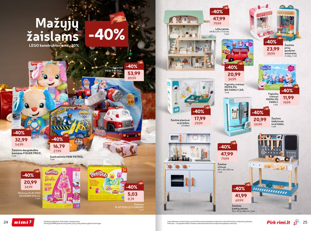 Rimi - RIMI žiemos ŠVENČIŲ ne maisto prekių akcijų katalogas 13 puslapis