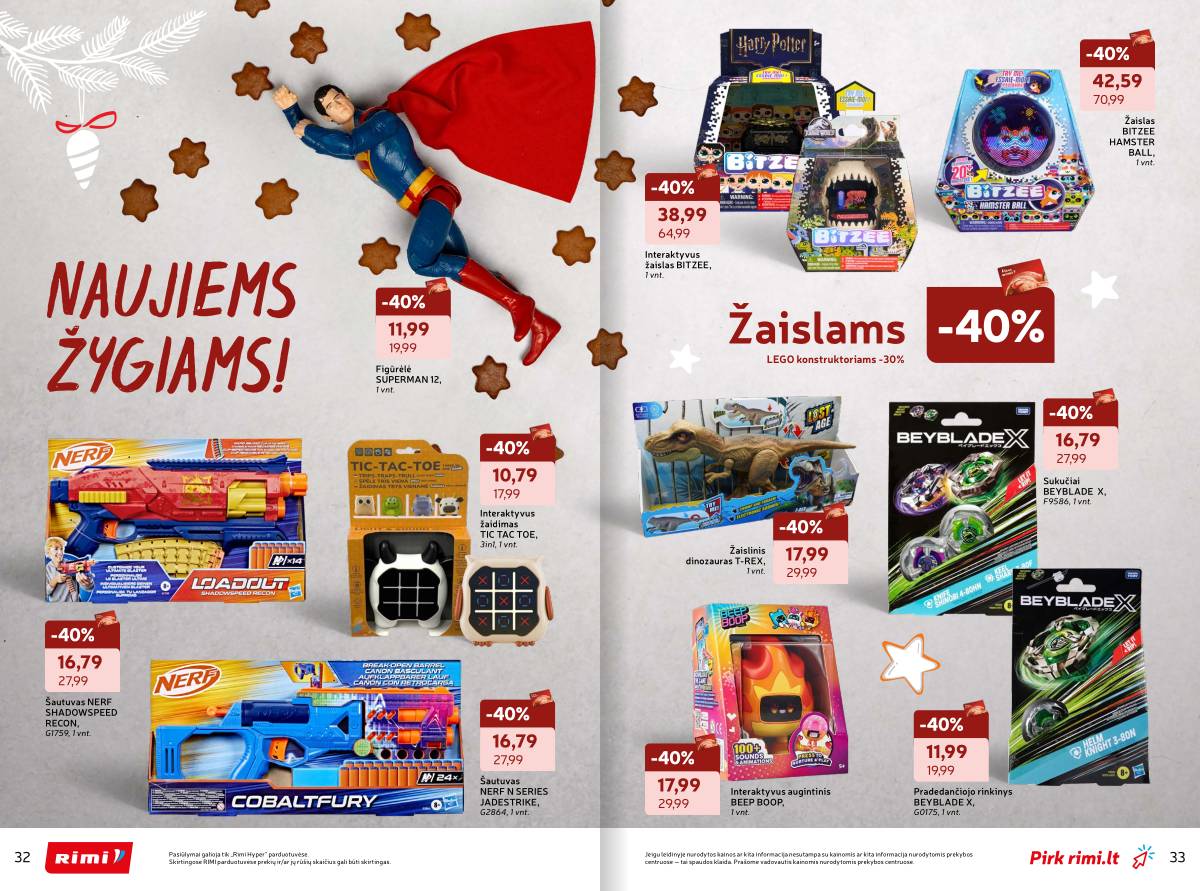 Rimi - RIMI žiemos ŠVENČIŲ ne maisto prekių akcijų katalogas 17 puslapis