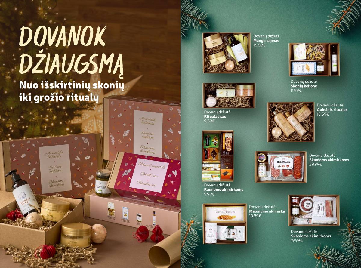 Rimi - RIMI žiemos ŠVENČIŲ ne maisto prekių akcijų katalogas 21 puslapis