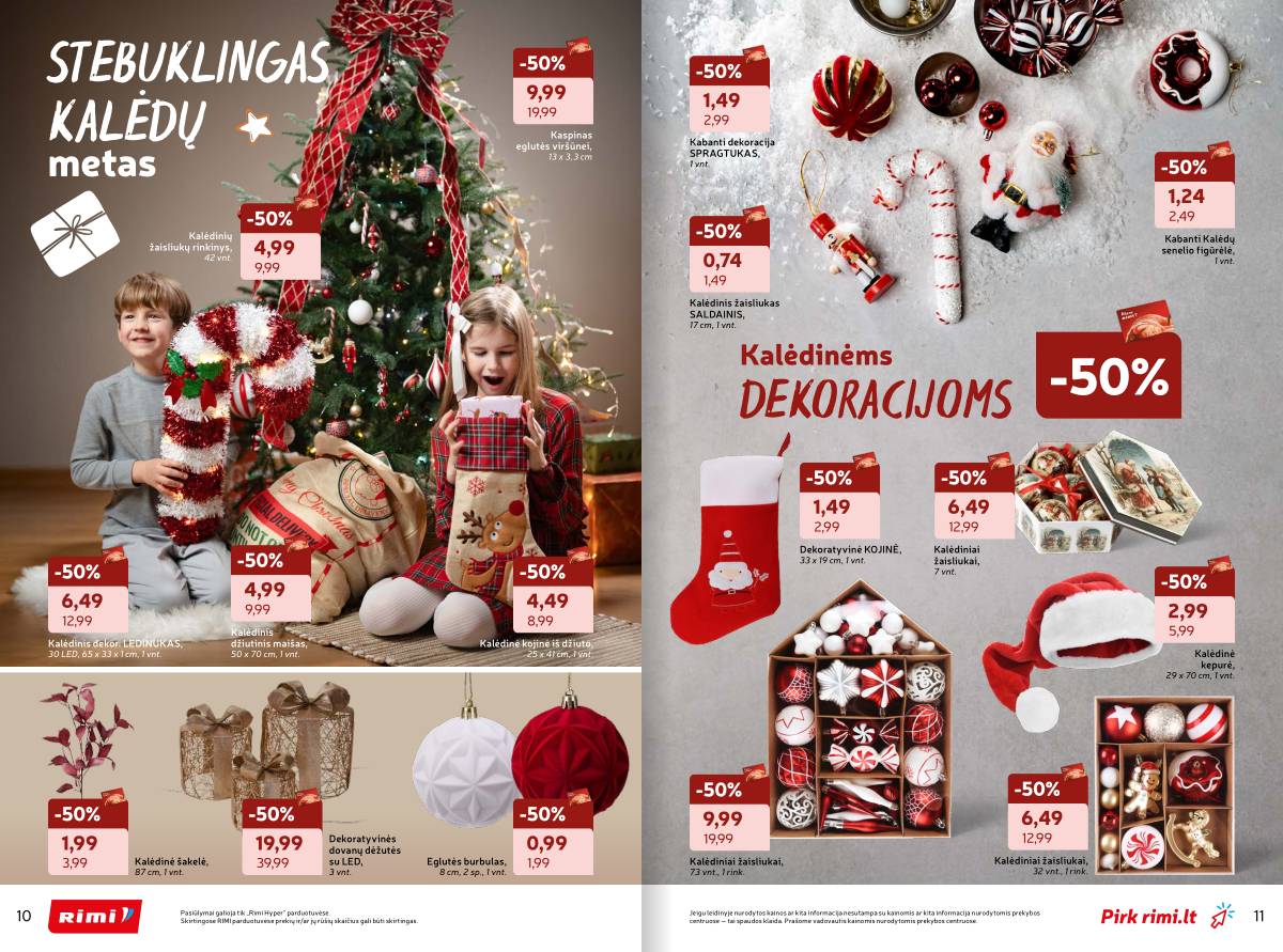 Rimi - RIMI žiemos ŠVENČIŲ ne maisto prekių akcijų katalogas 6 puslapis