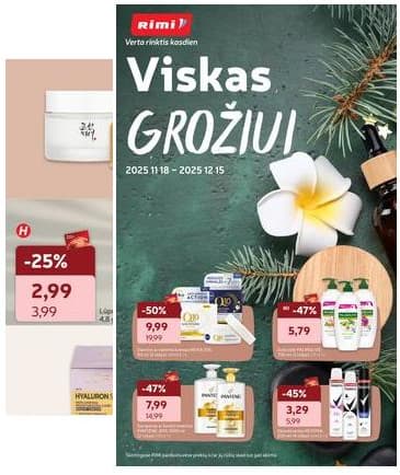 Rimi - RIMI GROŽIO prekių nuolaidų katalogas 2025-11-18 – 2025-12-15