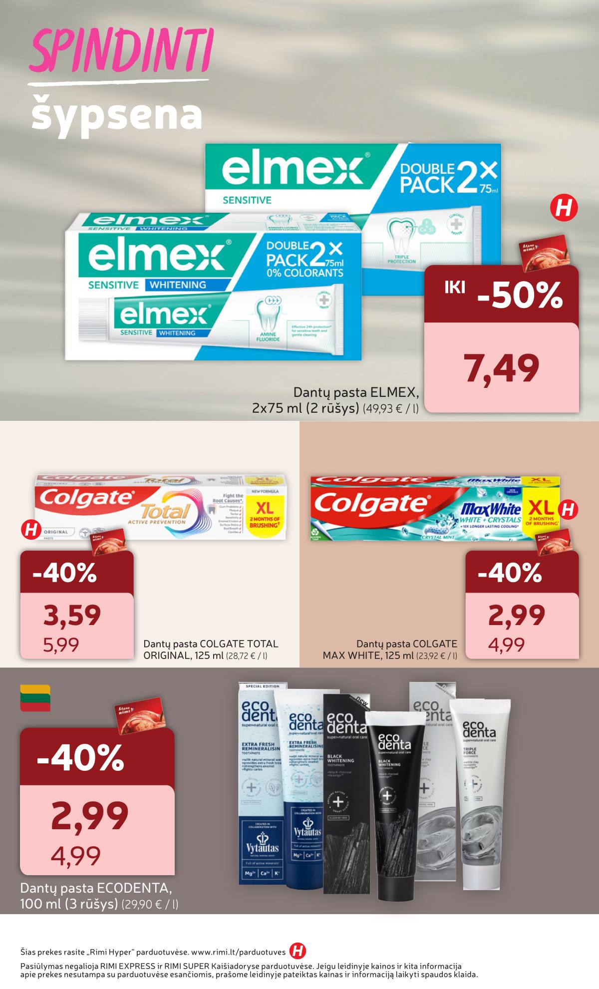 Rimi - RIMI GROŽIO prekių nuolaidų katalogas 6 puslapis