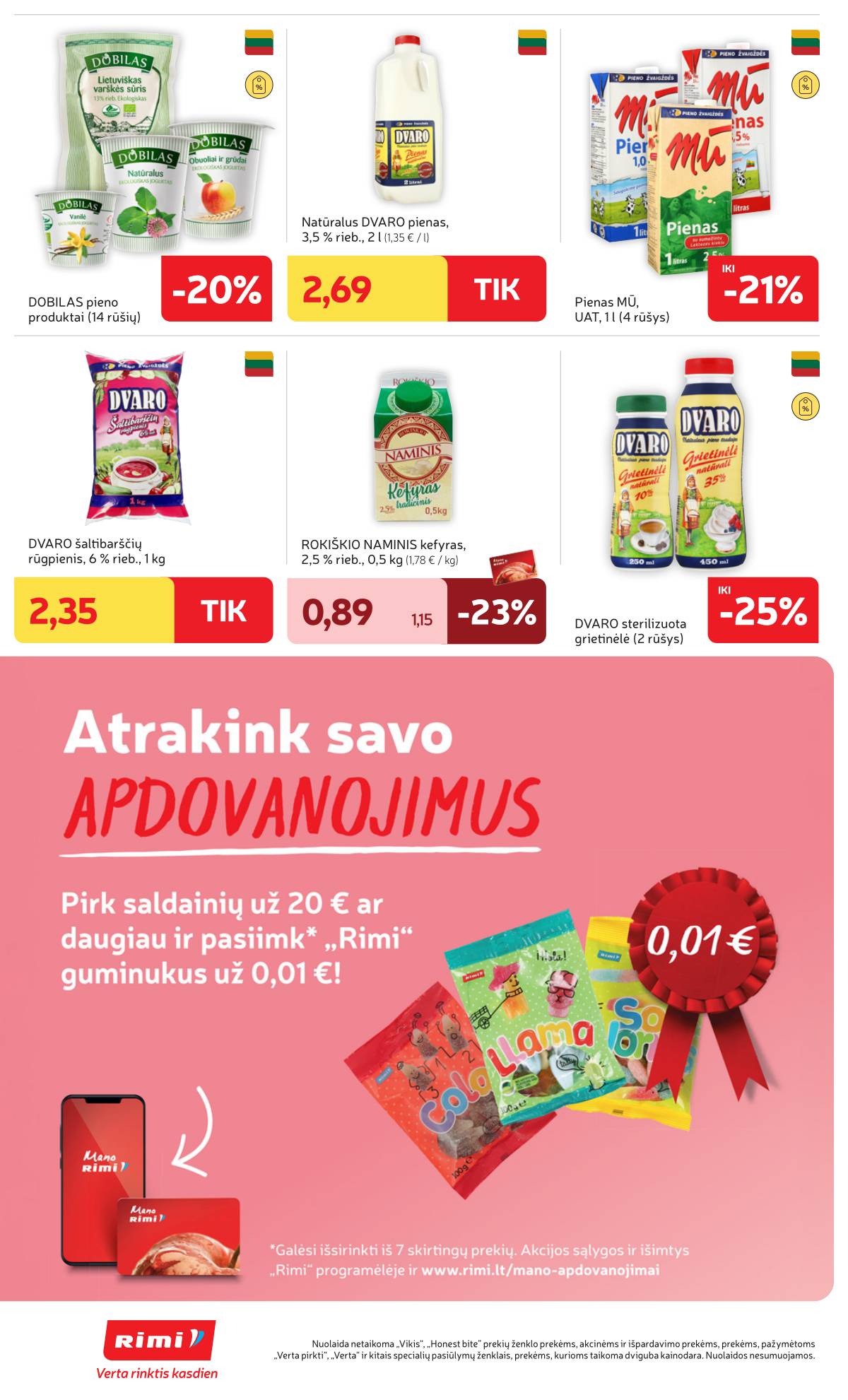 Rimi - RIMI savaitinis akcijų leidinys | 2025-11-18 - 2025-11-24 20 puslapis