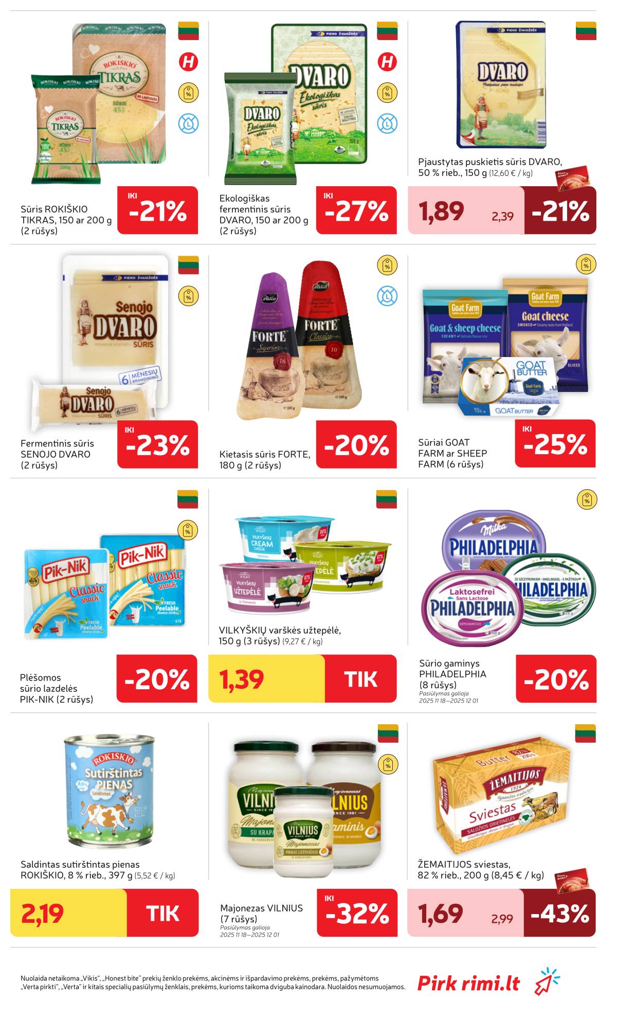 Rimi - RIMI savaitinis akcijų leidinys | 2025-11-18 - 2025-11-24 23 puslapis