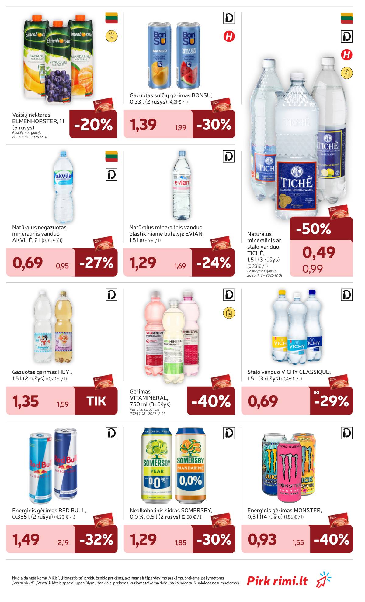 Rimi - RIMI savaitinis akcijų leidinys | 2025-11-18 - 2025-11-24 29 puslapis