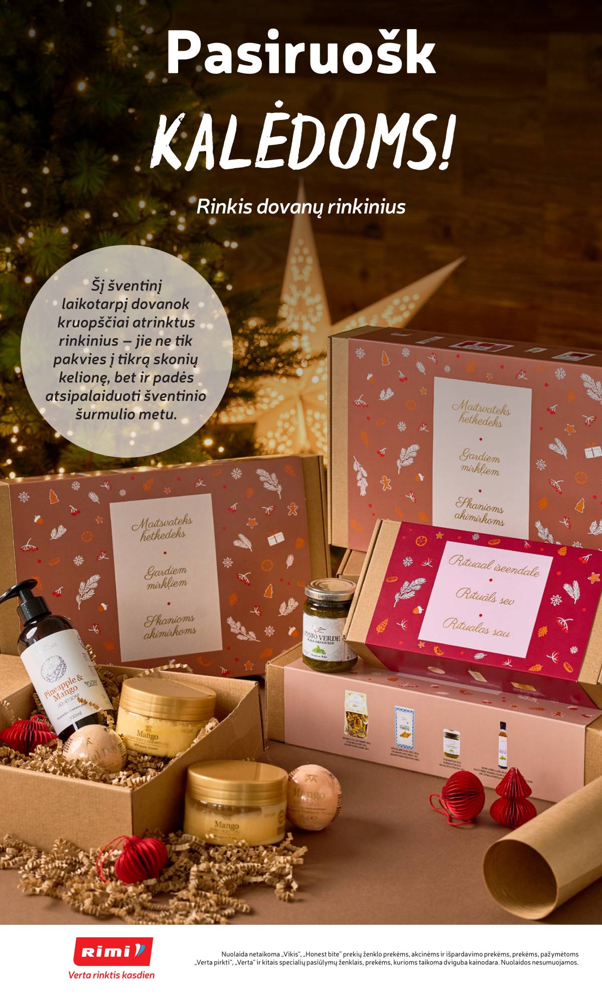 Rimi - RIMI savaitinis akcijų leidinys | 2025-11-18 - 2025-11-24 32 puslapis