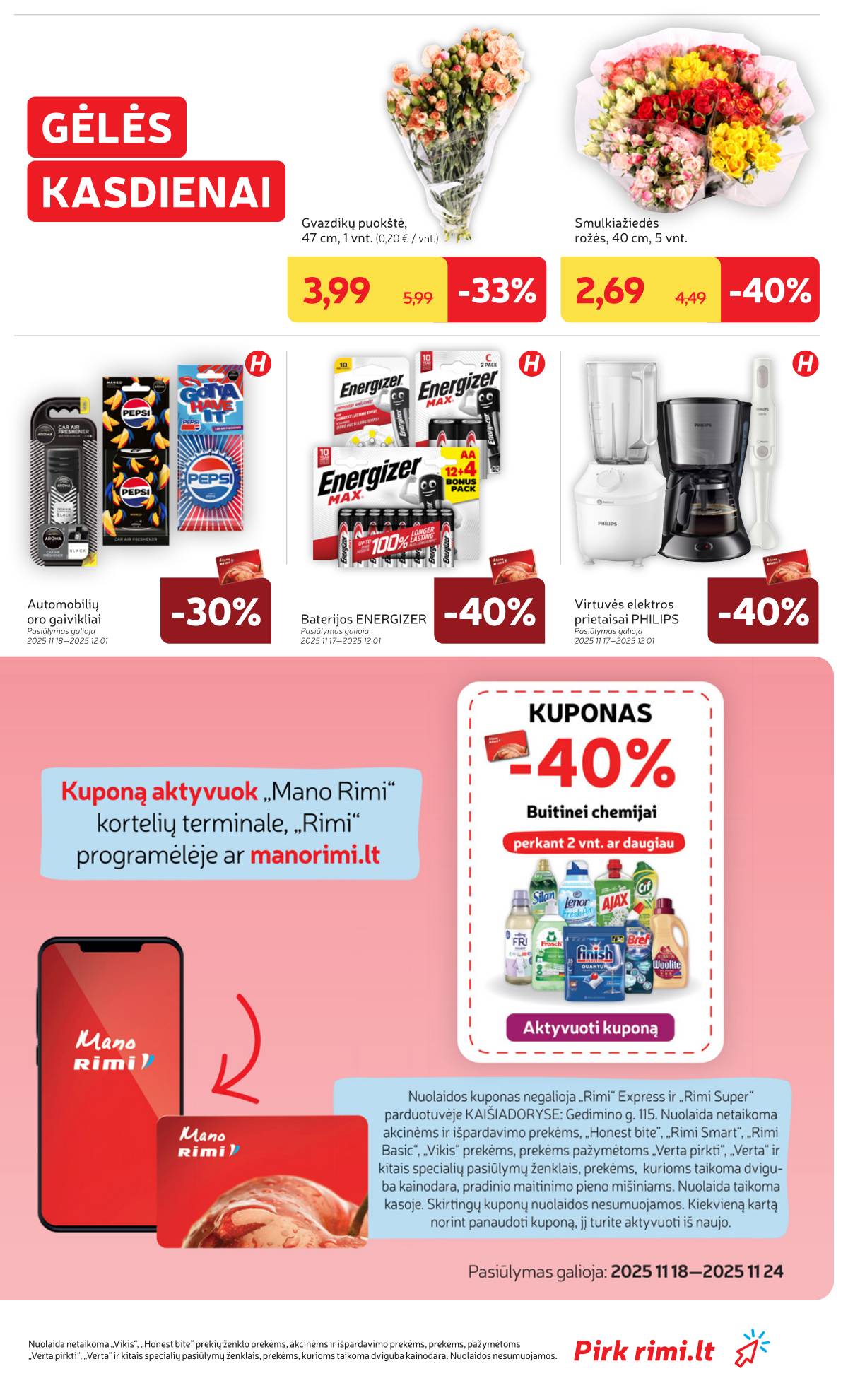 Rimi - RIMI savaitinis akcijų leidinys | 2025-11-18 - 2025-11-24 35 puslapis