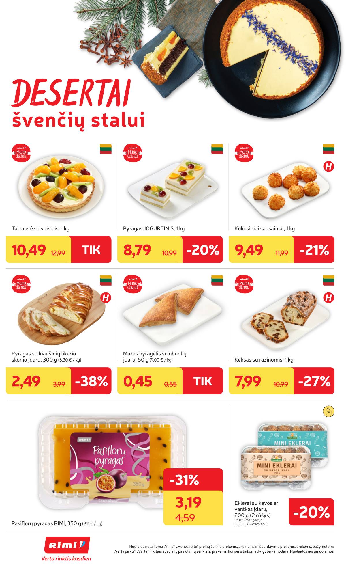 Rimi - RIMI Savaitinis akcijų leidinys | 2025-11-25 - 2025-12-01 16 puslapis