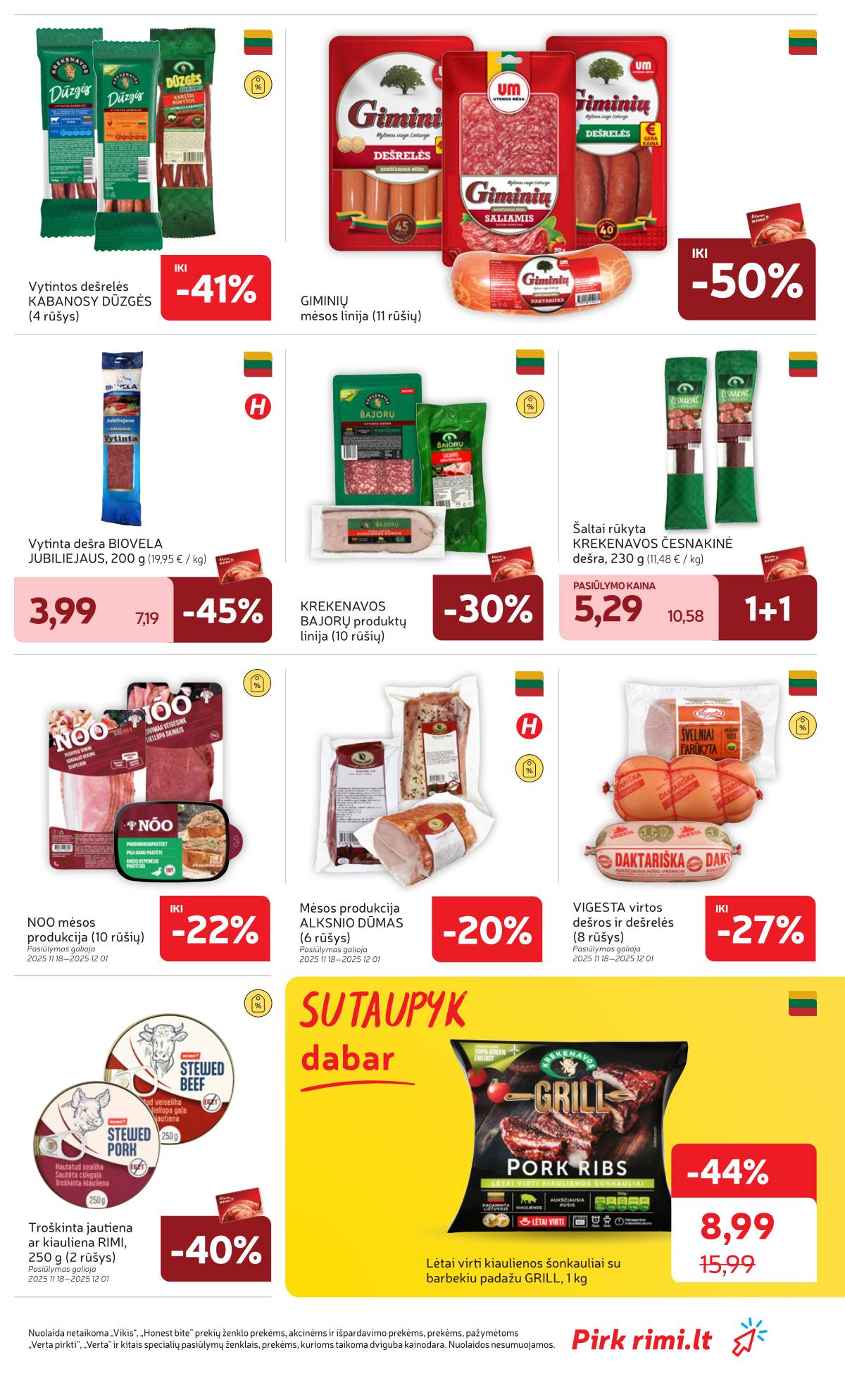 Rimi - RIMI Savaitinis akcijų leidinys | 2025-11-25 - 2025-12-01 19 puslapis