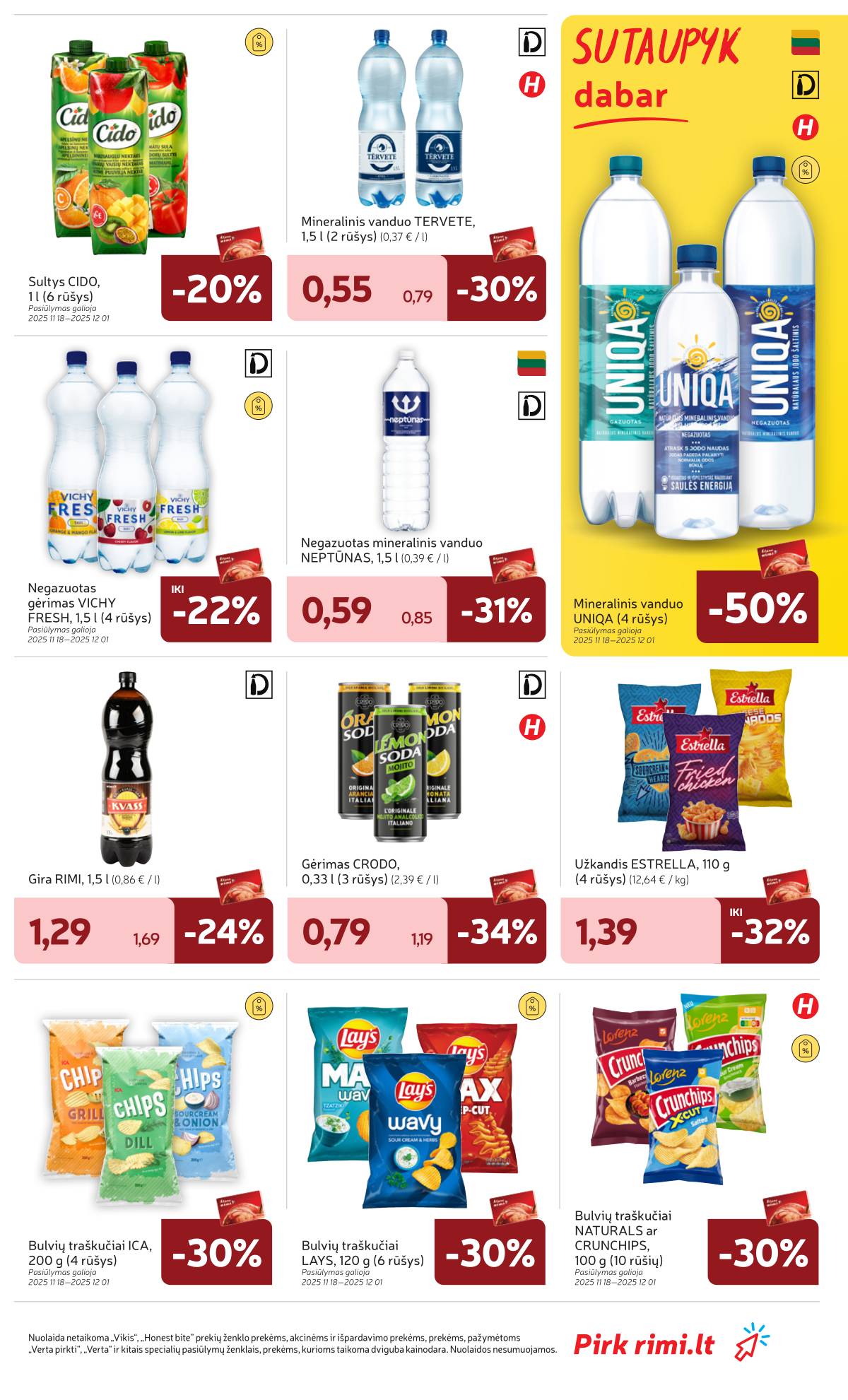 Rimi - RIMI Savaitinis akcijų leidinys | 2025-11-25 - 2025-12-01 29 puslapis