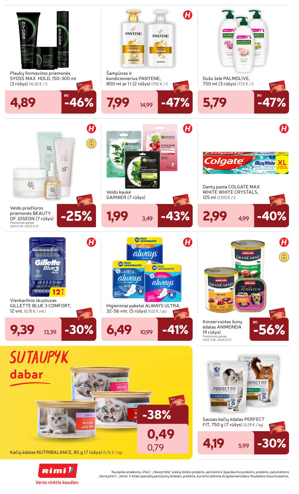 Rimi - RIMI Savaitinis akcijų leidinys | 2025-11-25 - 2025-12-01 30 puslapis