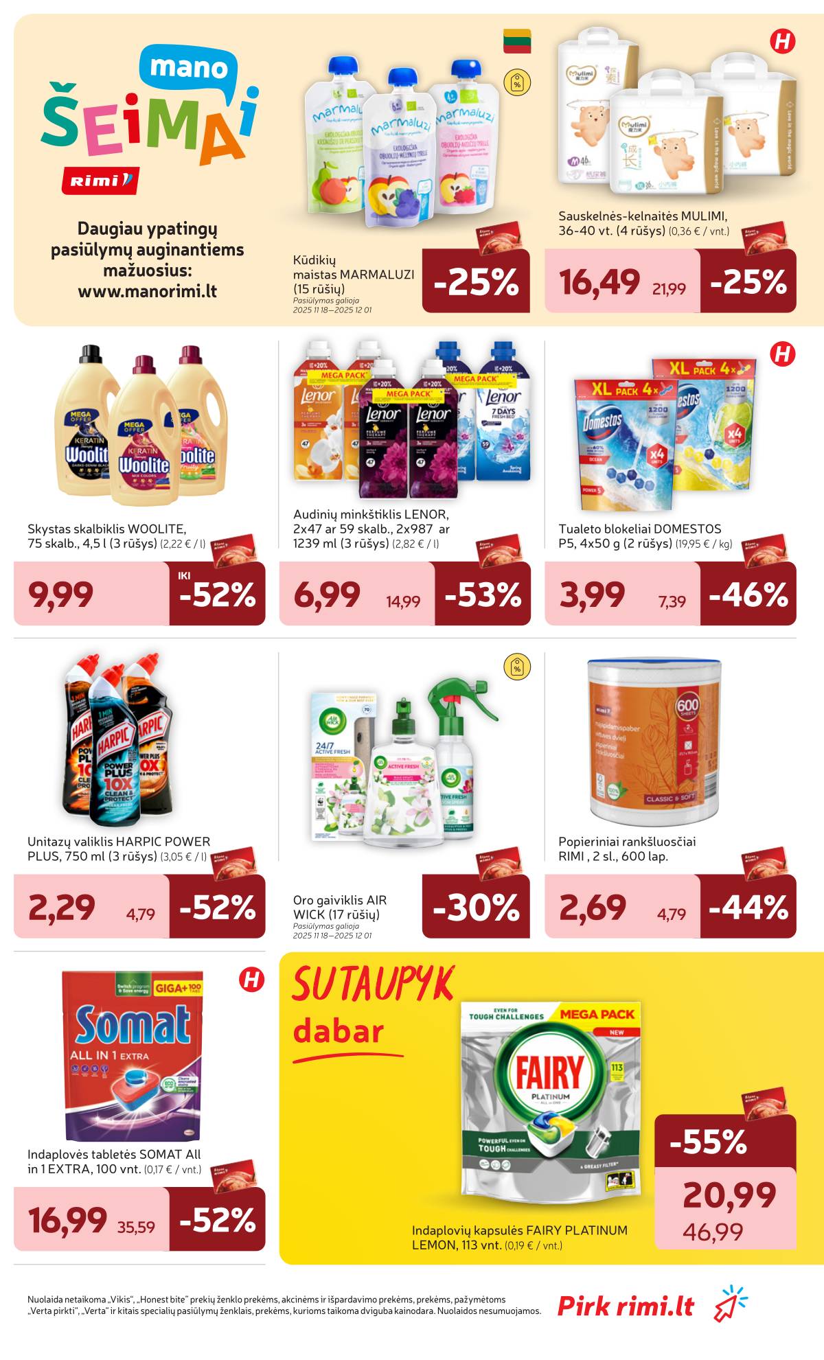 Rimi - RIMI Savaitinis akcijų leidinys | 2025-11-25 - 2025-12-01 31 puslapis